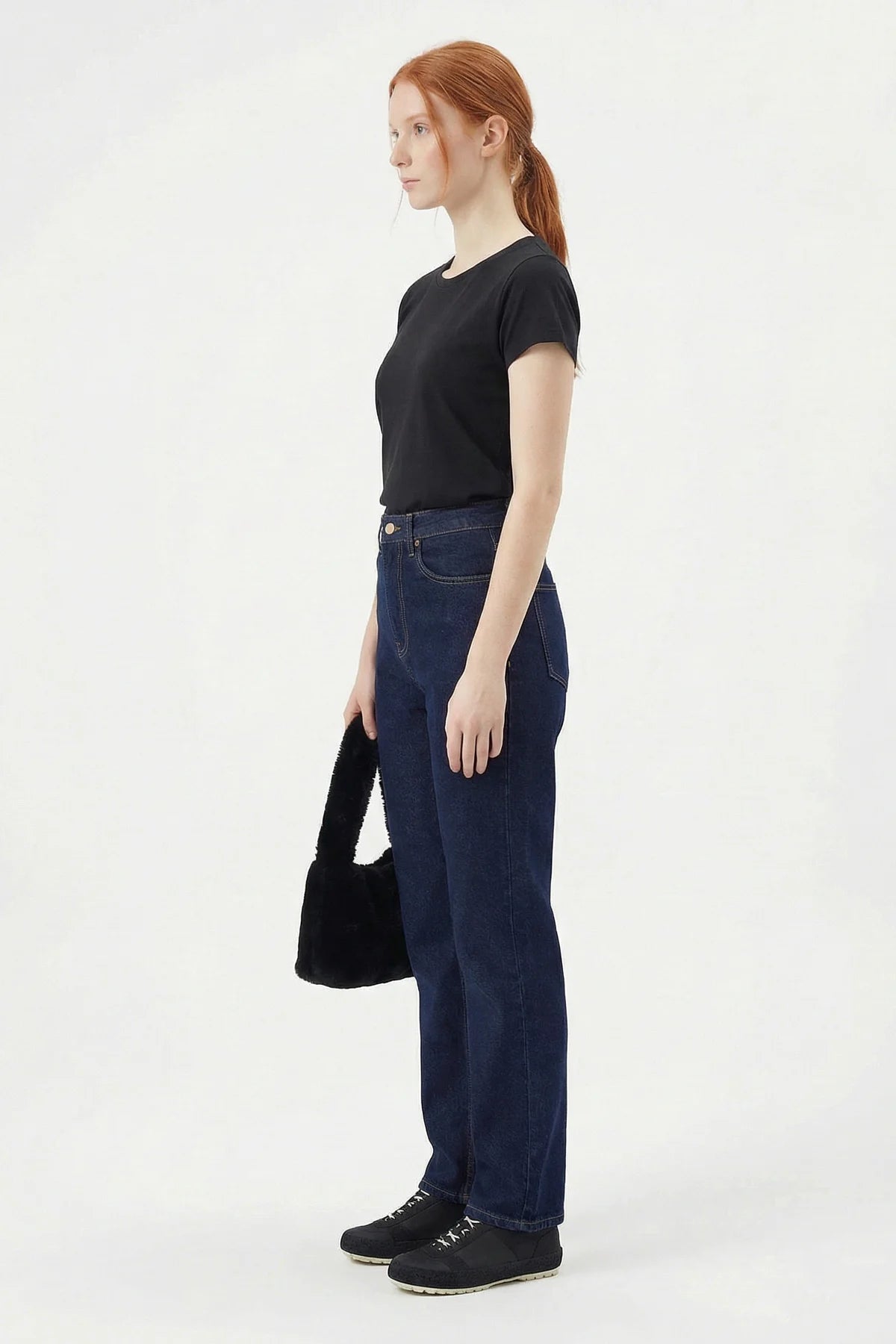 Bisiklet yaka tişört