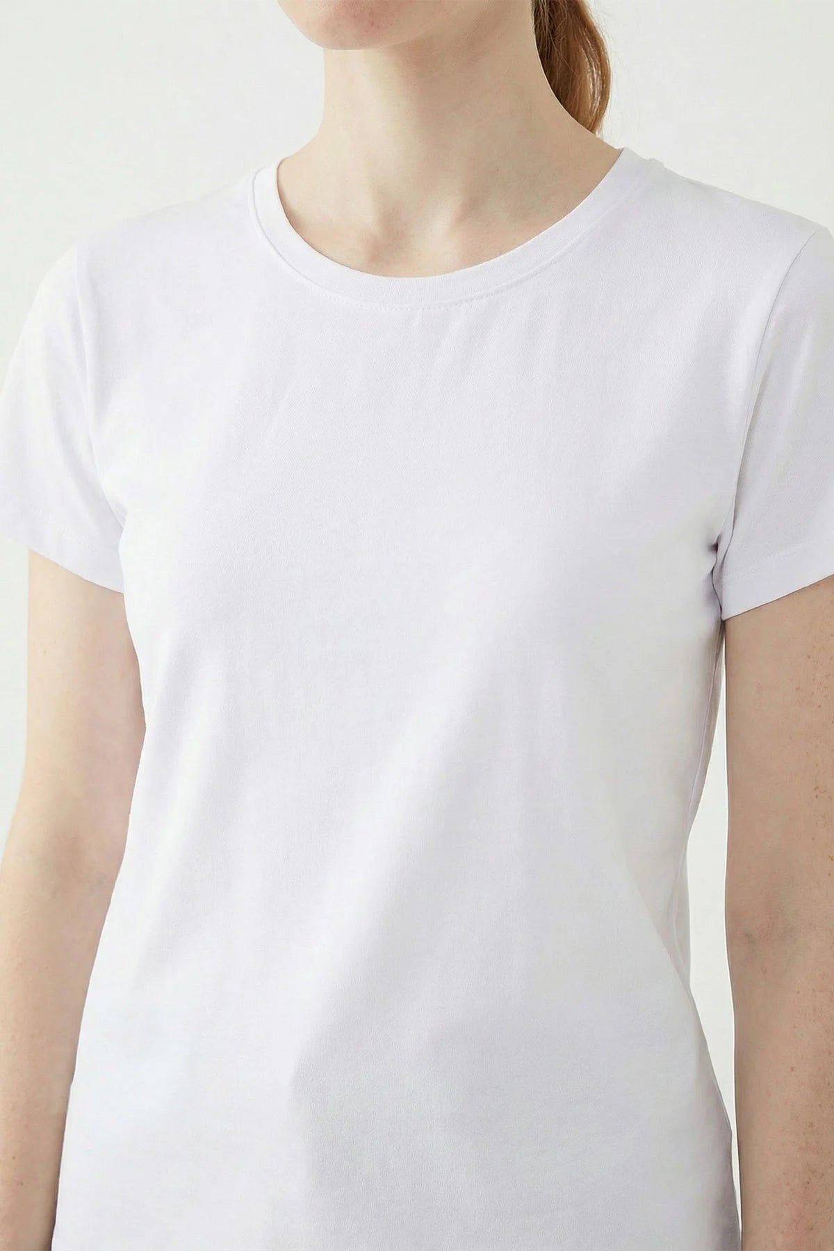 Bisiklet yaka tişört