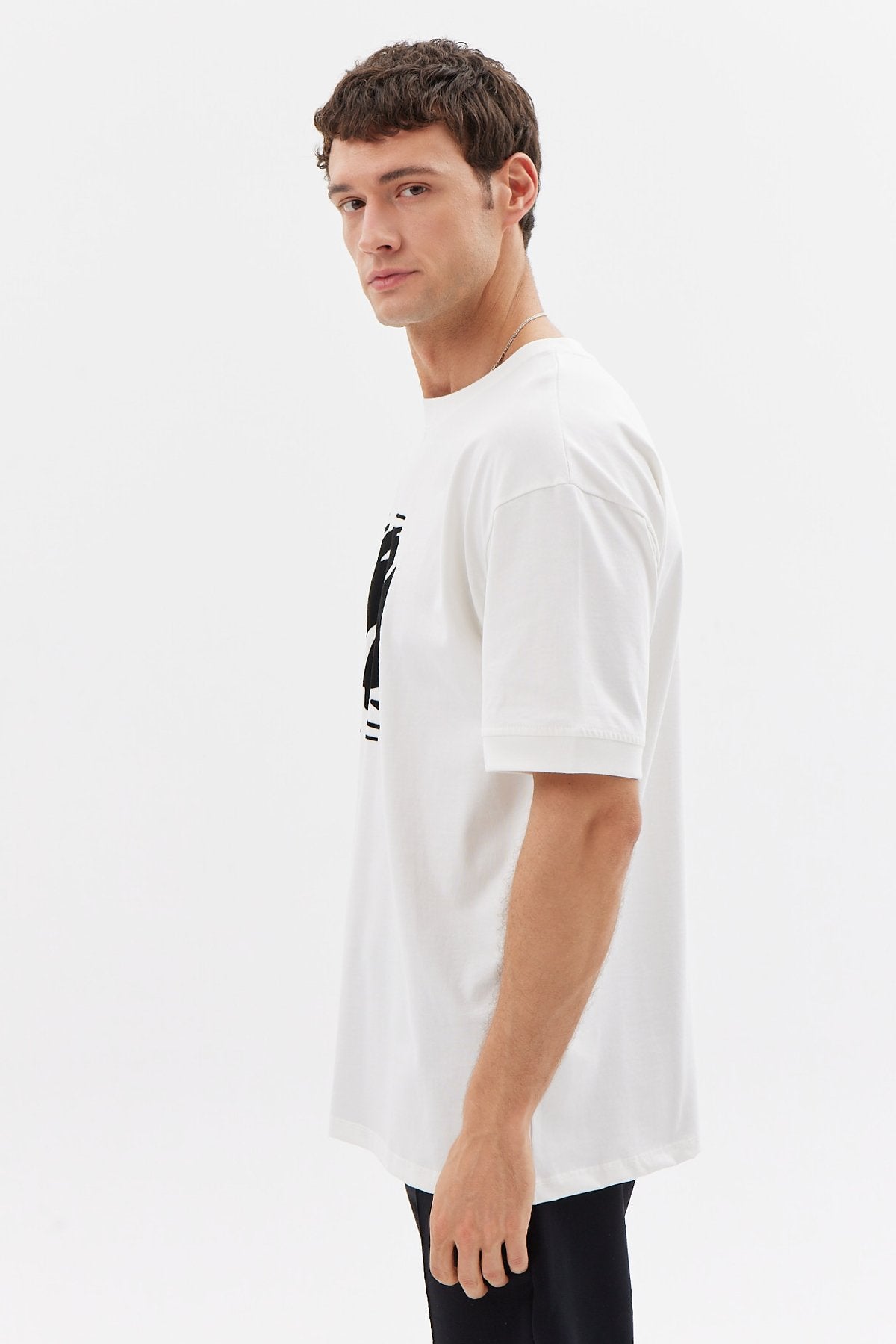 Men's Printed Oversize T-shirt