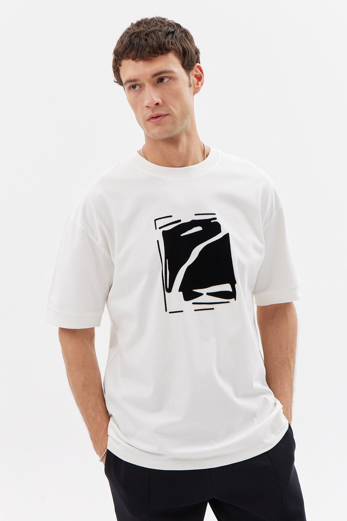 Men's Printed Oversize T-shirt