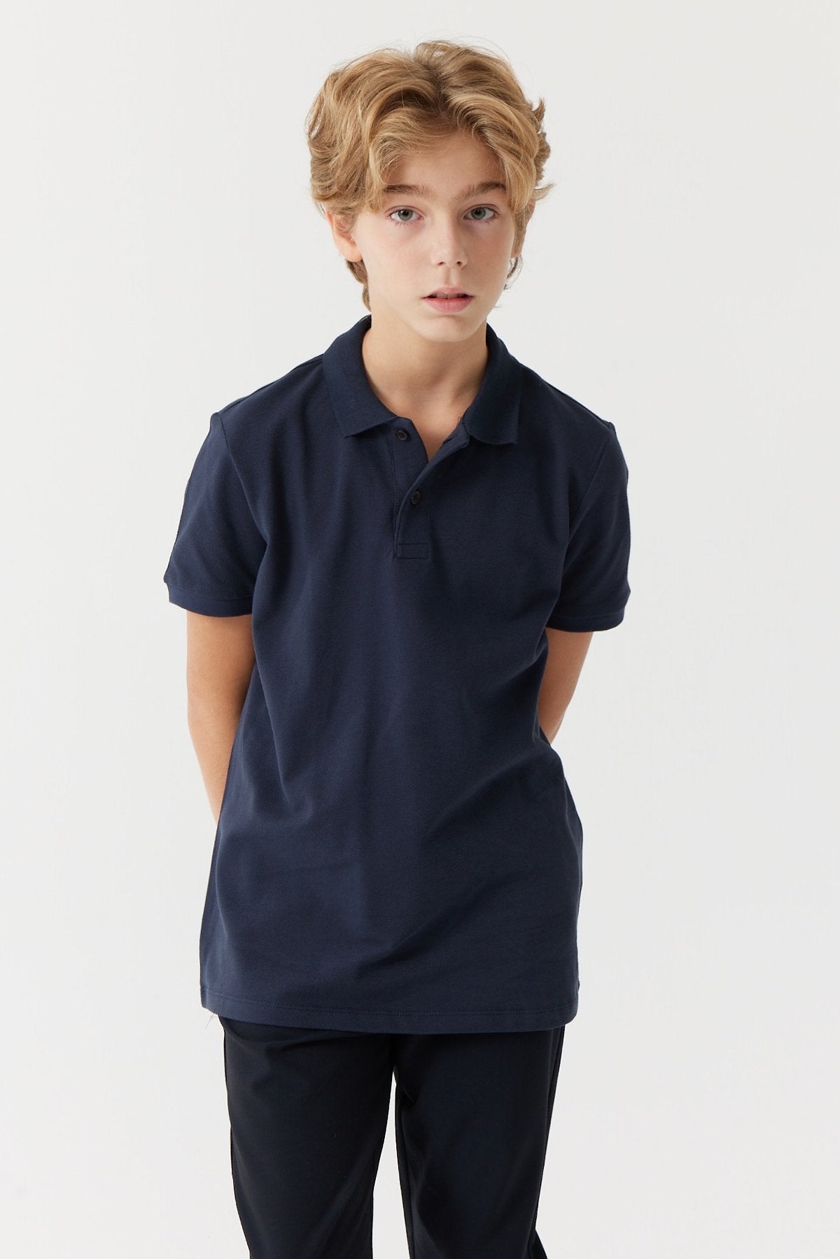 Boy's Polo Neck T-shirt