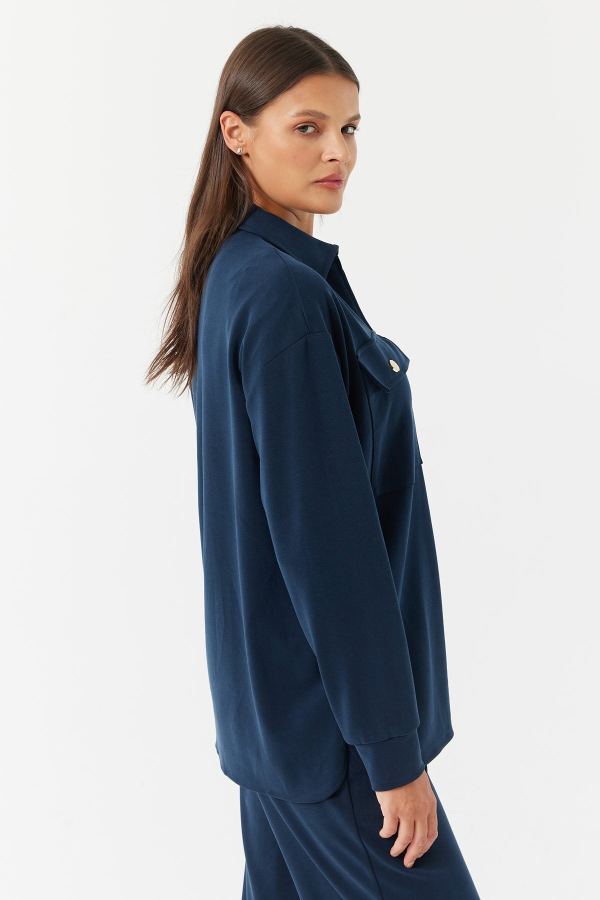 Women's Flap Pocket Sweat Top