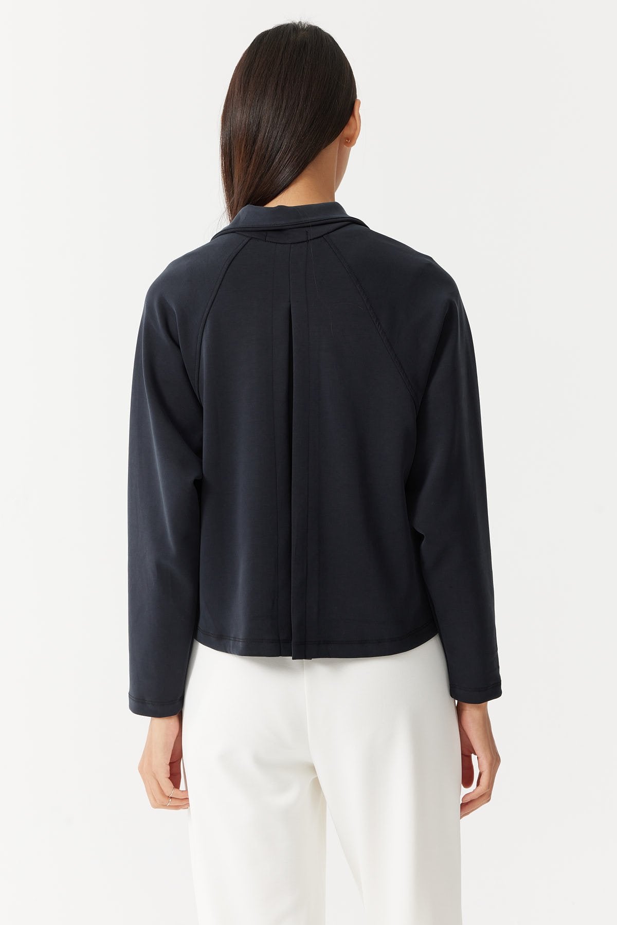 Women's Zippered Sweat Top