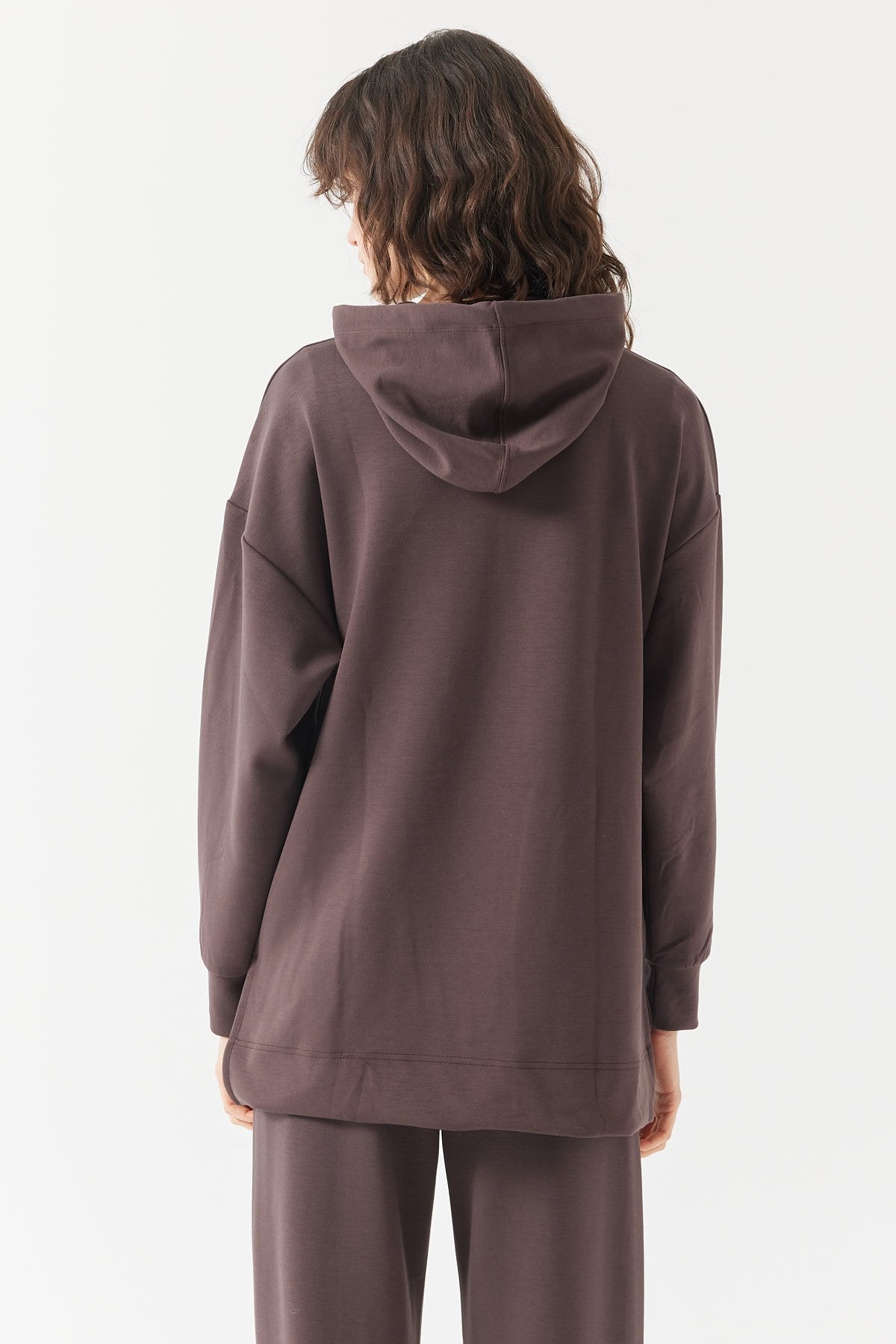 Women's Hooded Basic Sweat Top