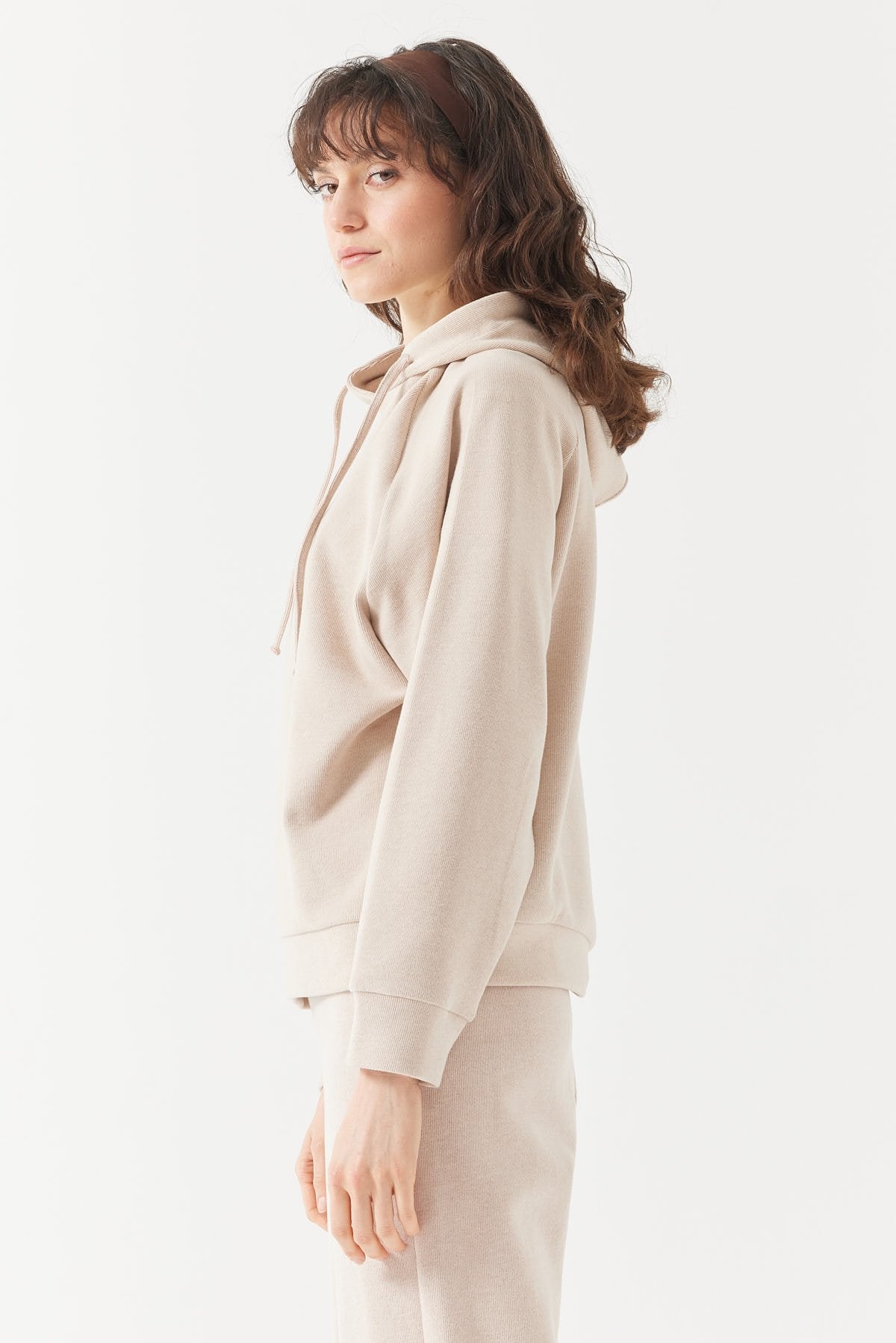 Women's Basic Hooded Sweatshirt