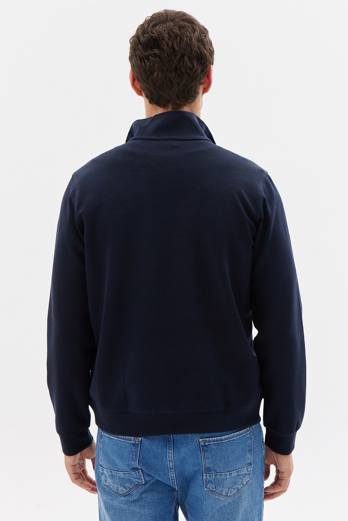 Men's Half Zipper Sweat Top