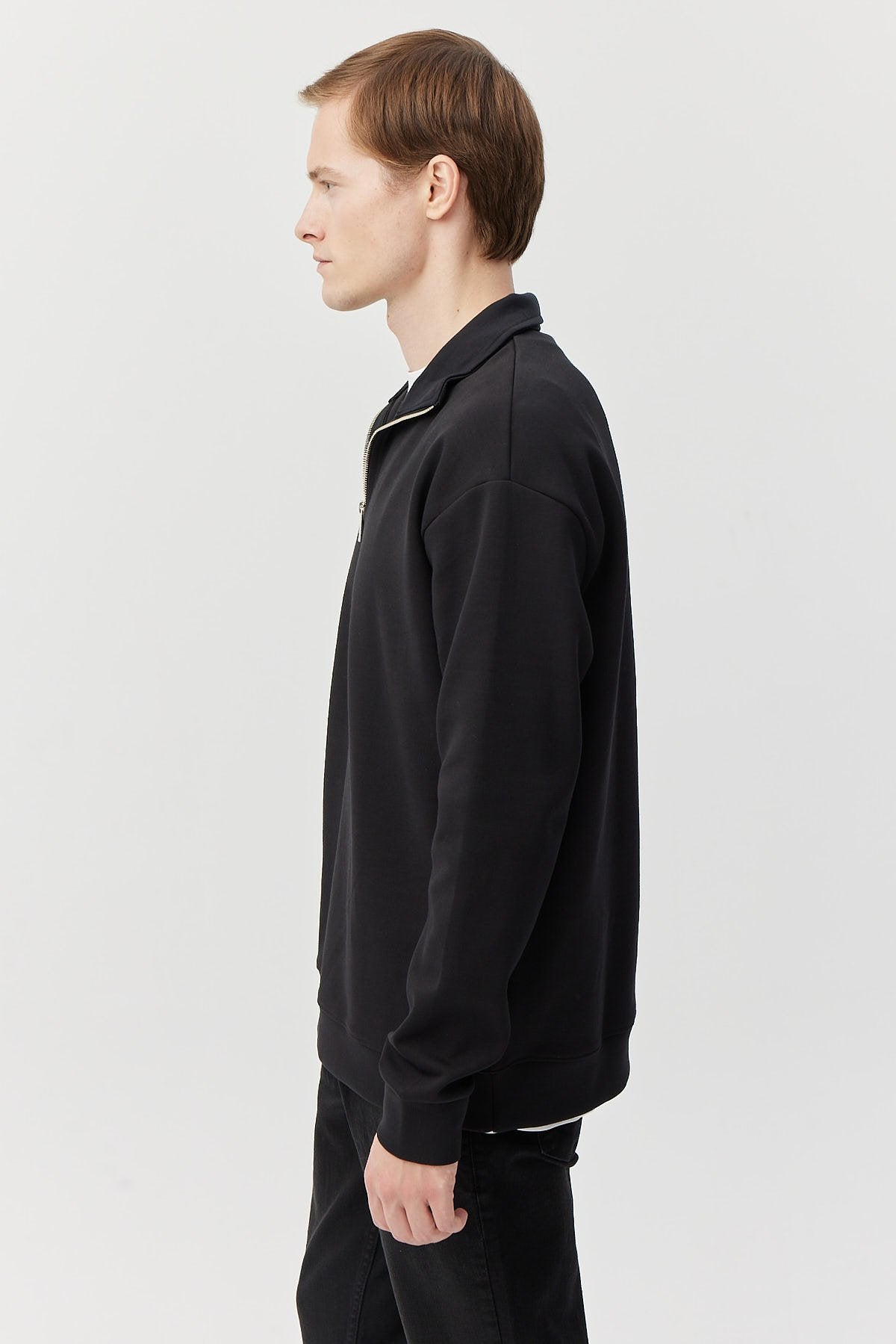 Erkek Fermuar Detaylı Eşofman Üstü