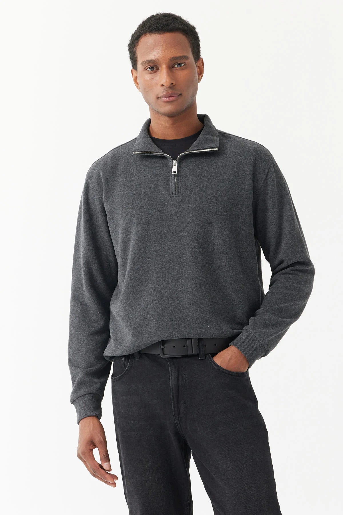 سويت شيرت رجالي بسحاب