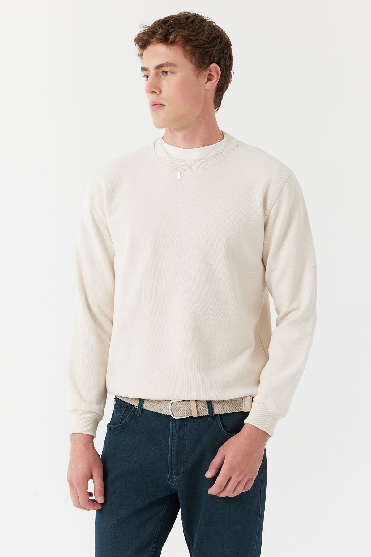 Erkek Basic Sweat Üstü