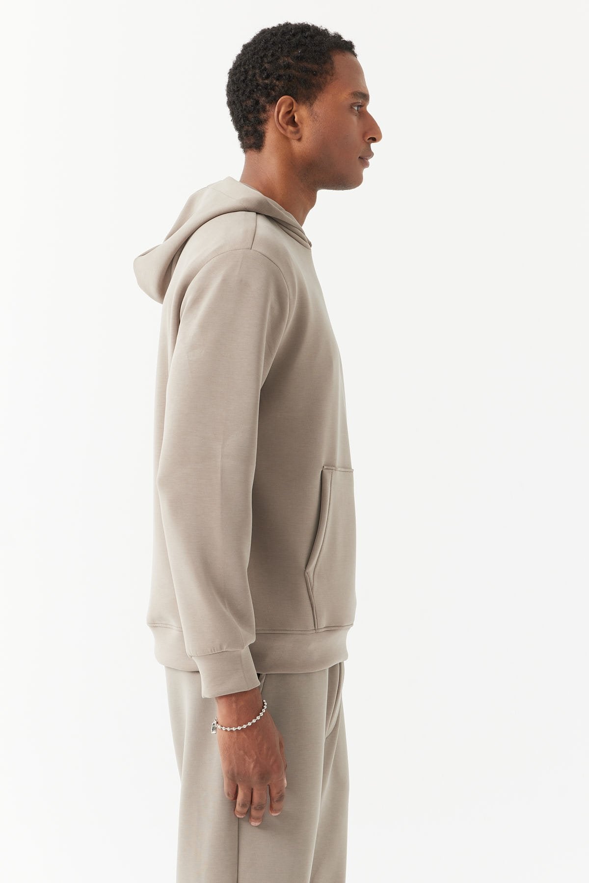 Erkek Kapüşonlu Sweat Üst