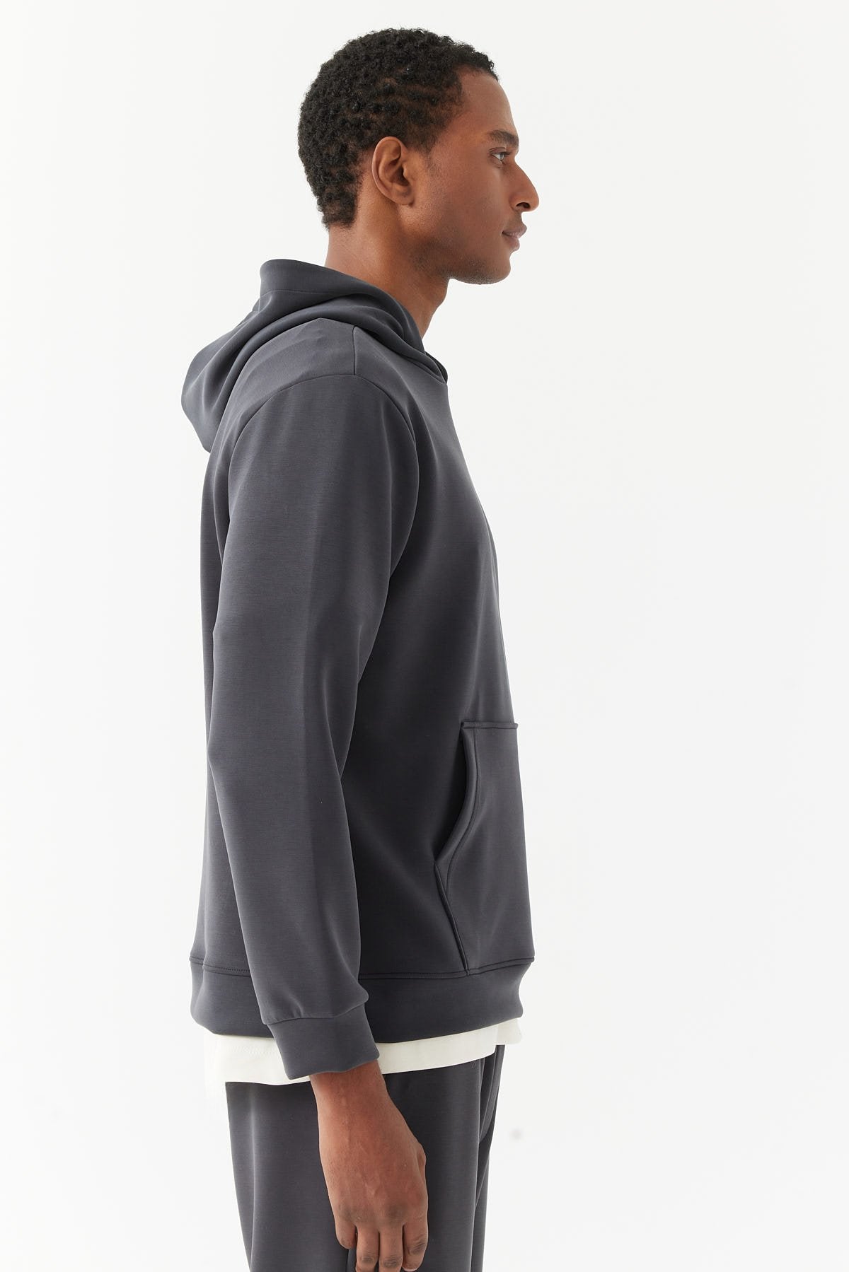 Erkek Kapüşonlu Sweat Üst