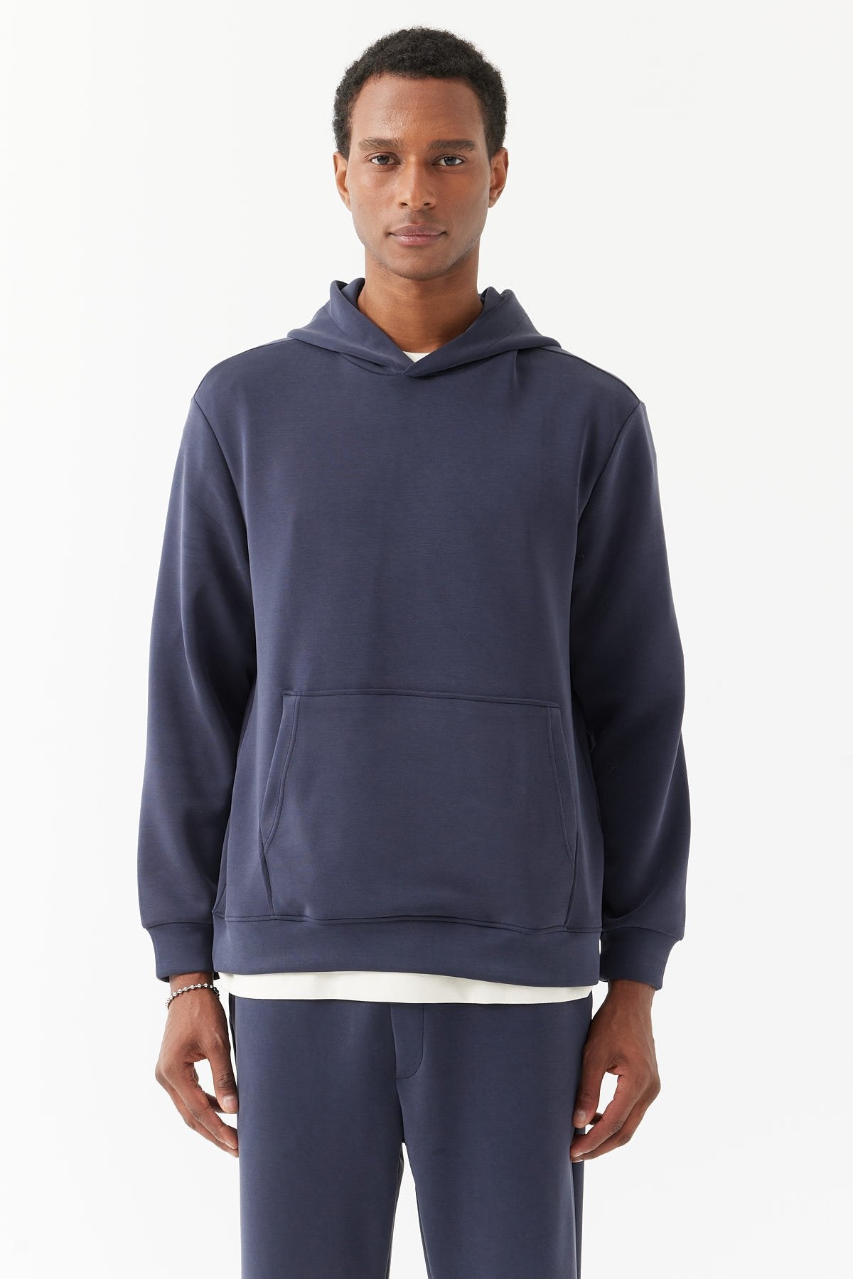 Erkek Kapüşonlu Sweat Üst