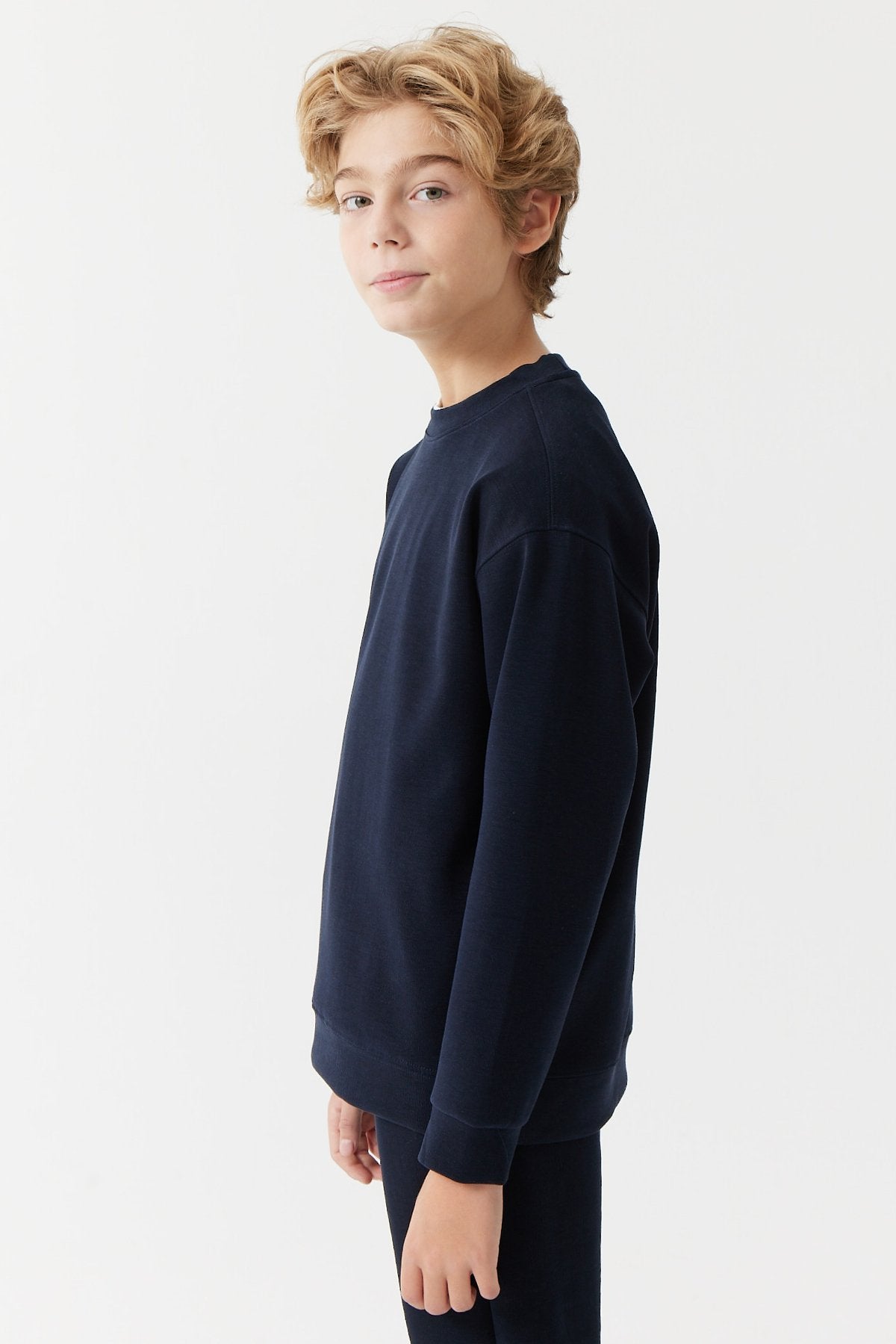 Boy's Basic Sweat Top