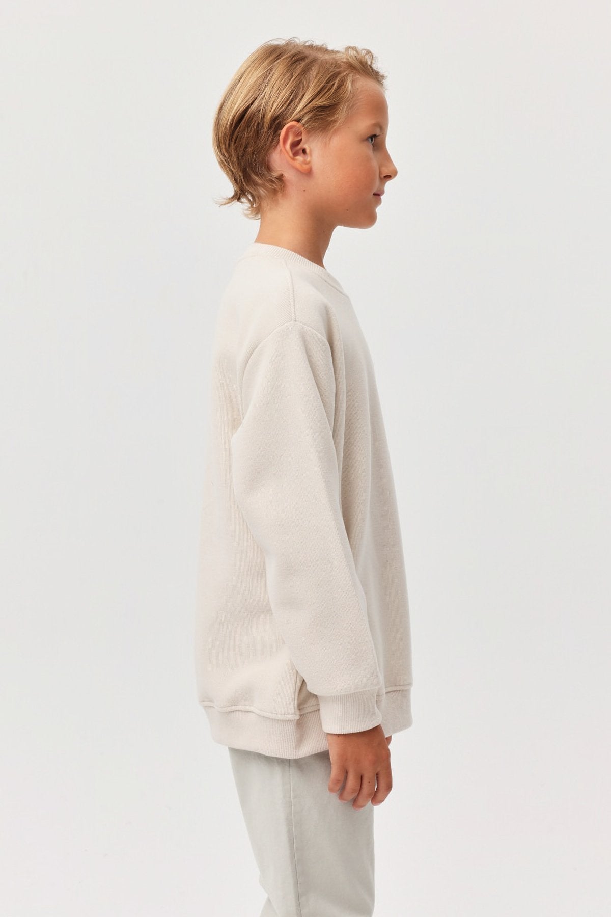 Erkek Çocuk Bisiklet Yaka Sweat Üst