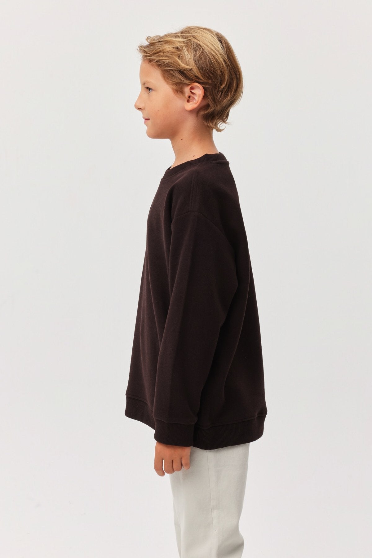 Boy's Crew Neck Sweat Top