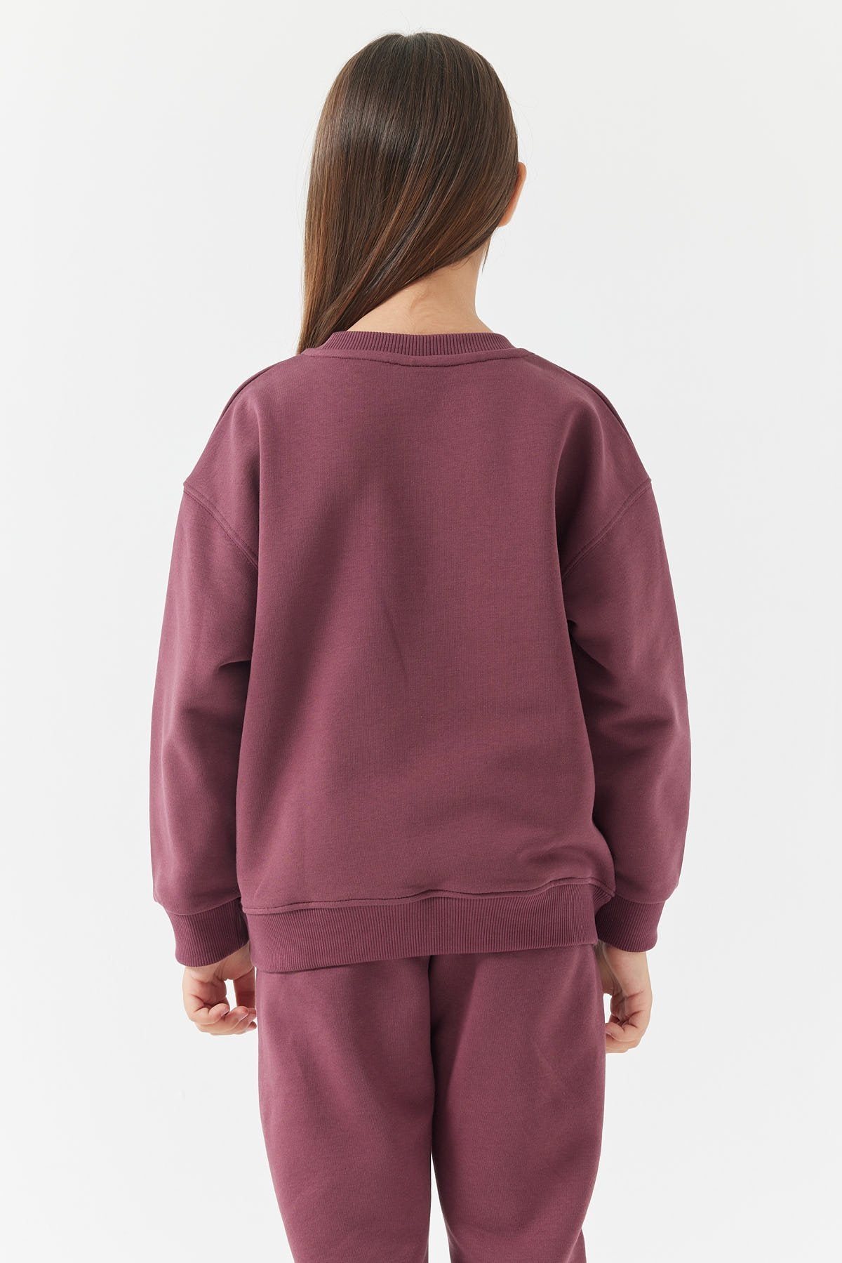 Girl's Text Printed Sweatshirt