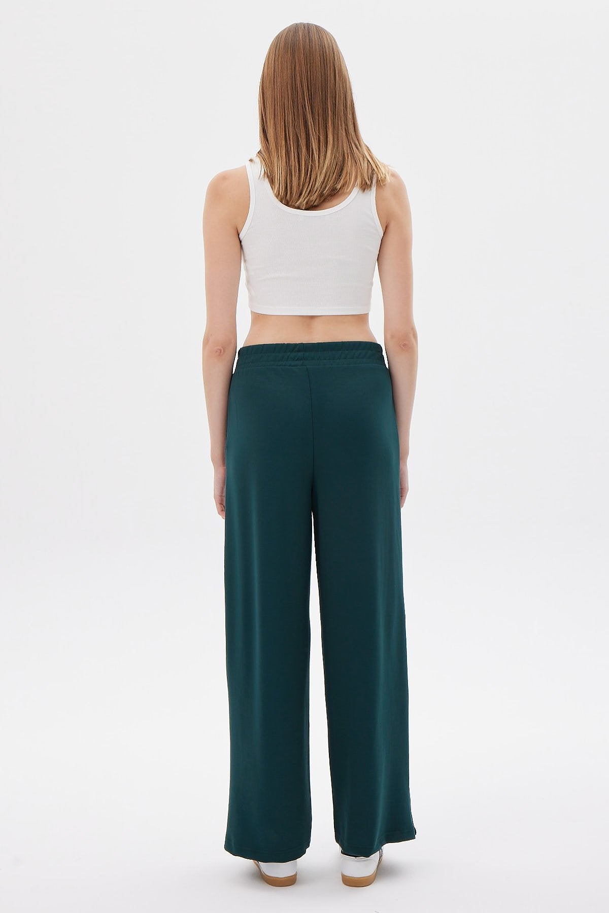 Kadın Paça Detaylı Sweat Pantolon