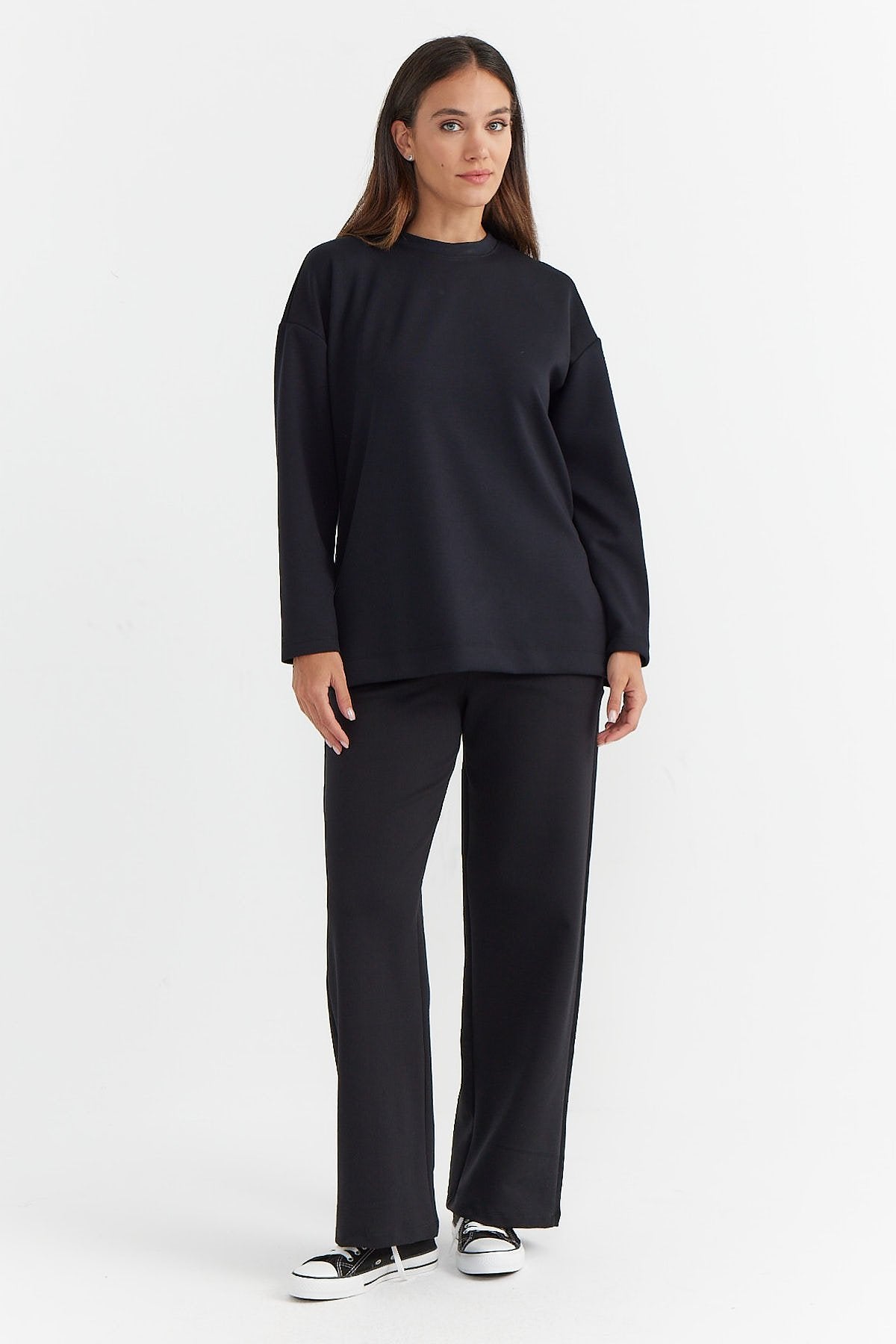 Kadın Beli Lastikli Sweat Alt