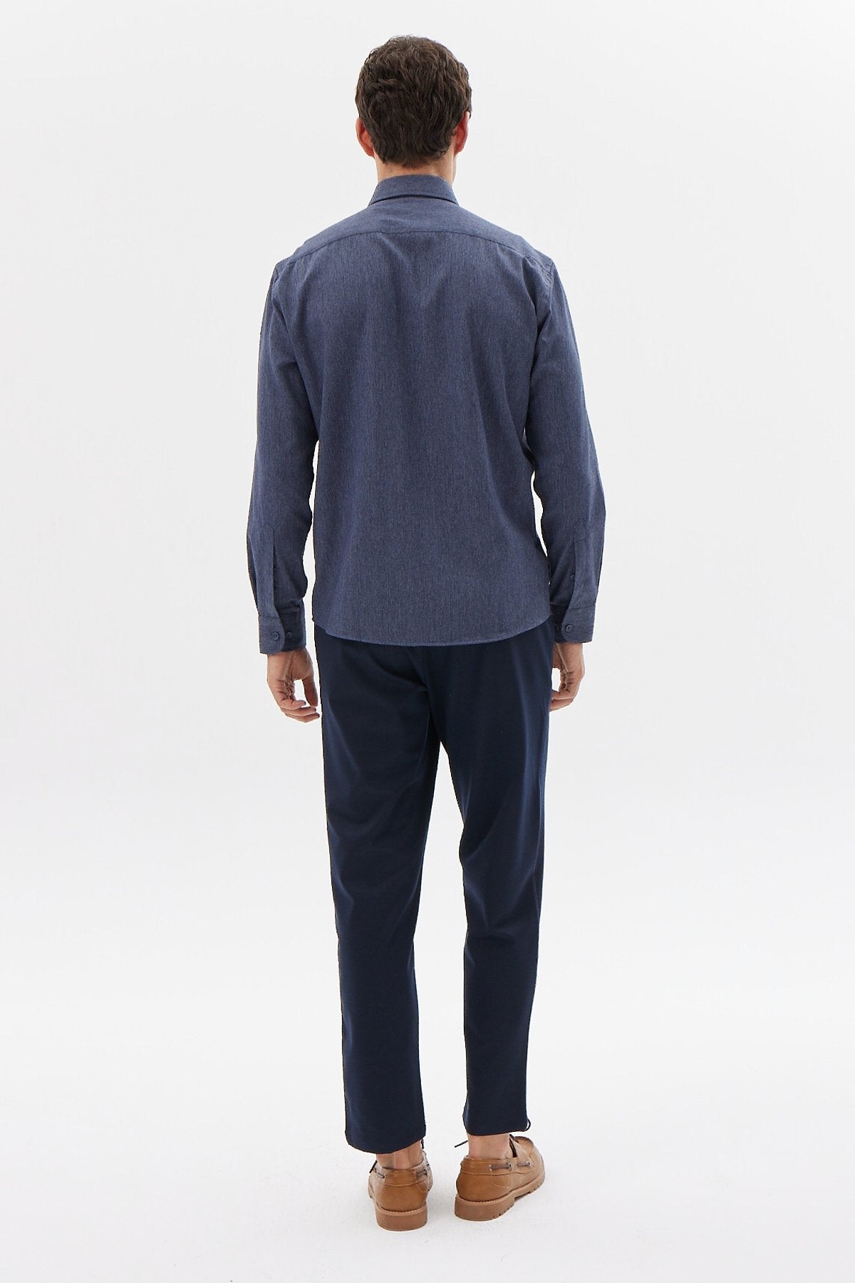 پانتۆڵی جۆگەری پیاوان بە کەمەرێکی لاستیک