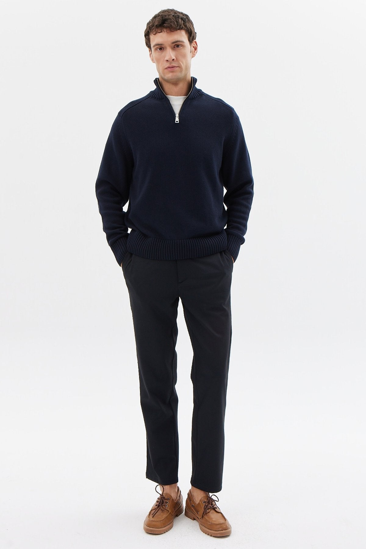 بنطال رياضي رجالي بخصر مطاطي