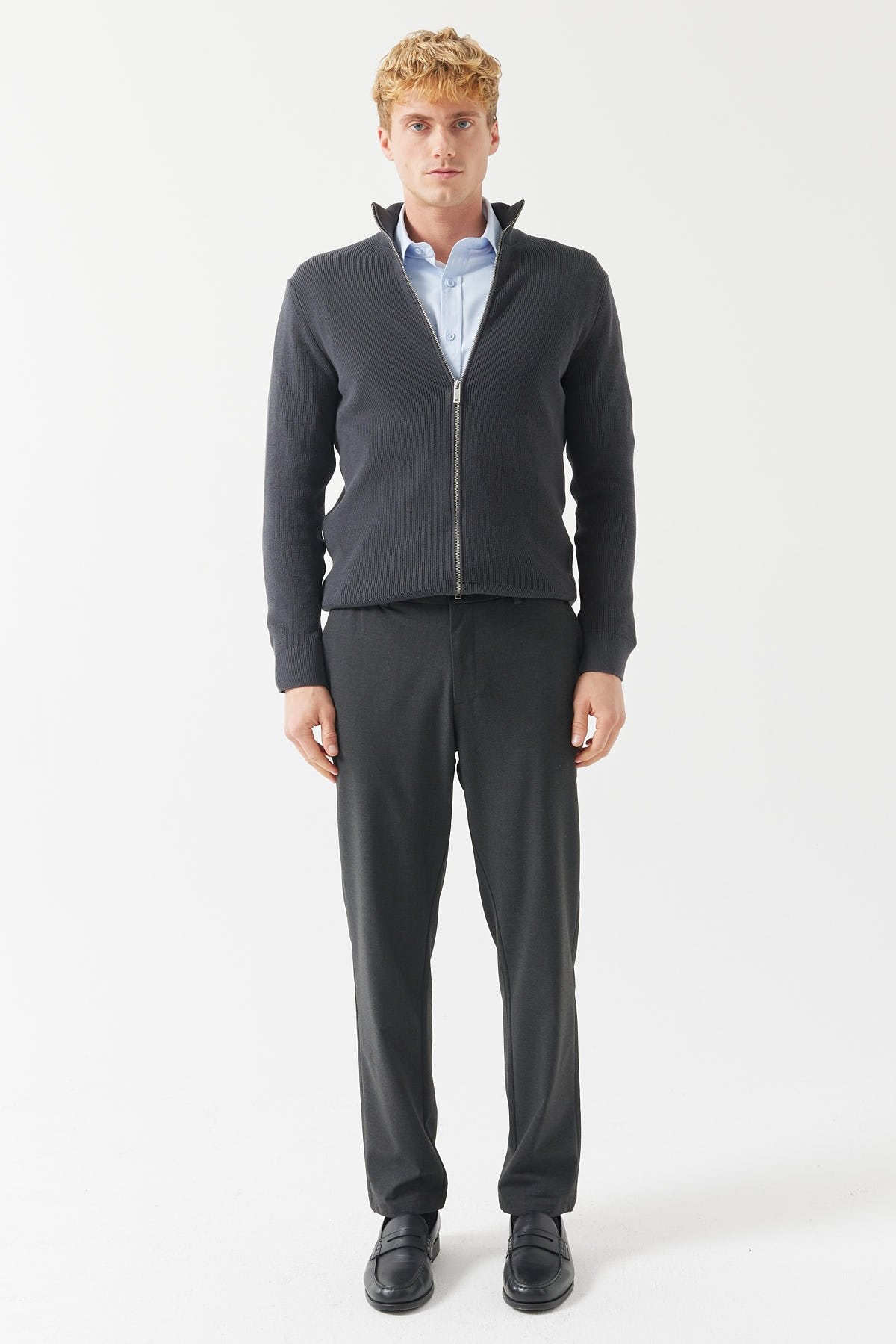 Men's Jogger Trousers with Elastic Waistband