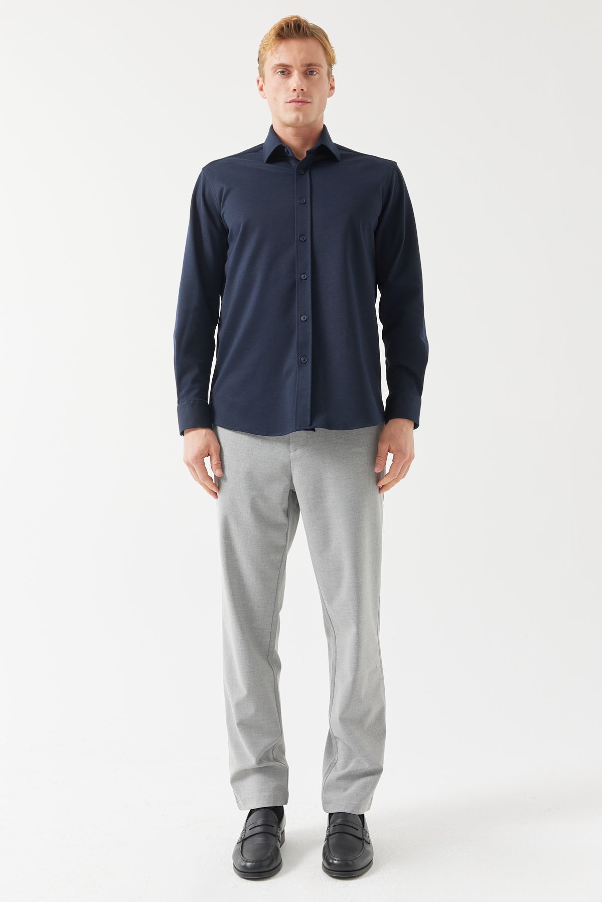 Men's Jogger Trousers with Elastic Waistband