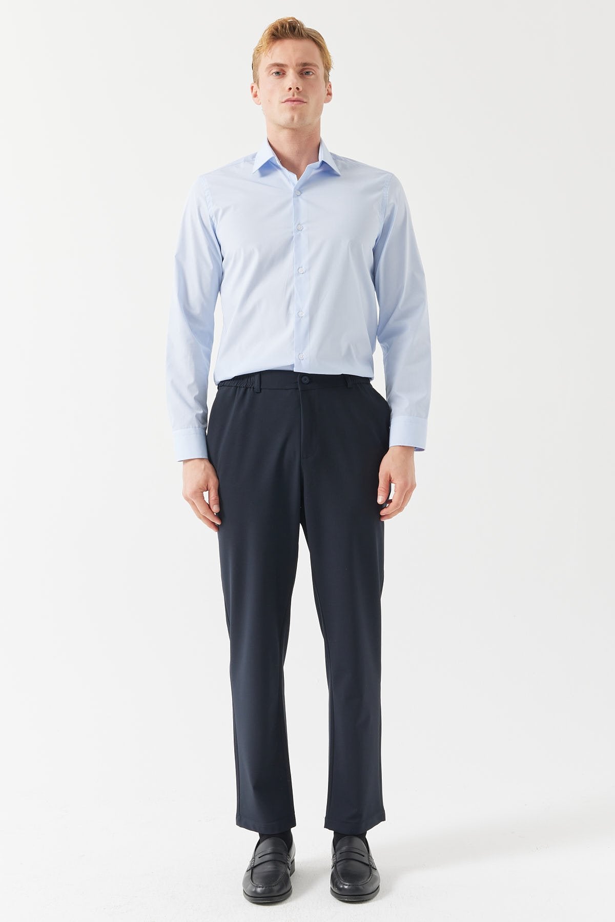 Men's Jogger Trousers with Elastic Waistband