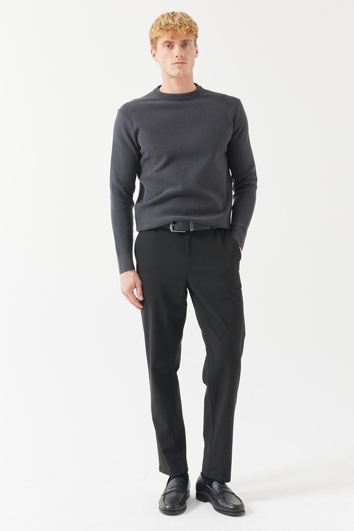 Men's Jogger Trousers with Elastic Waistband