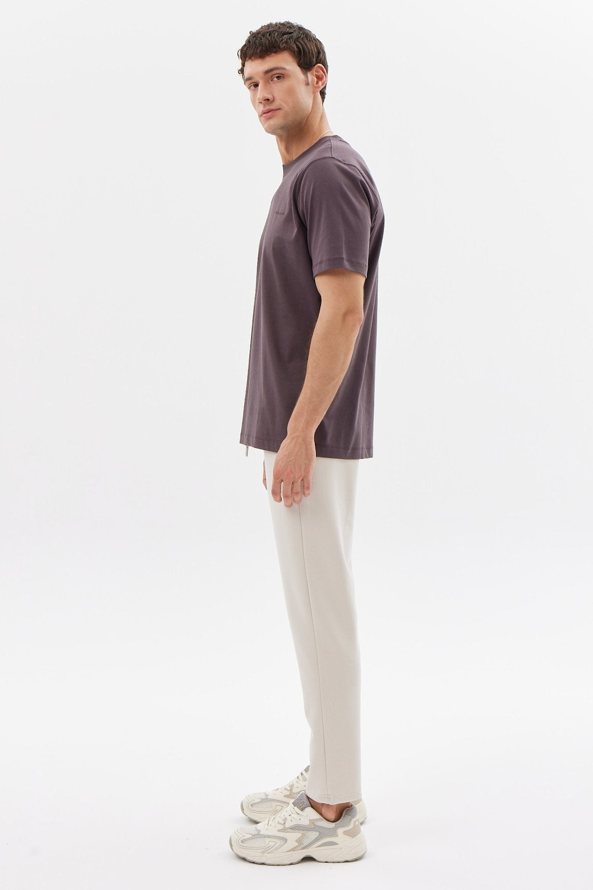 Men's Tied Waist Sweat Bottom