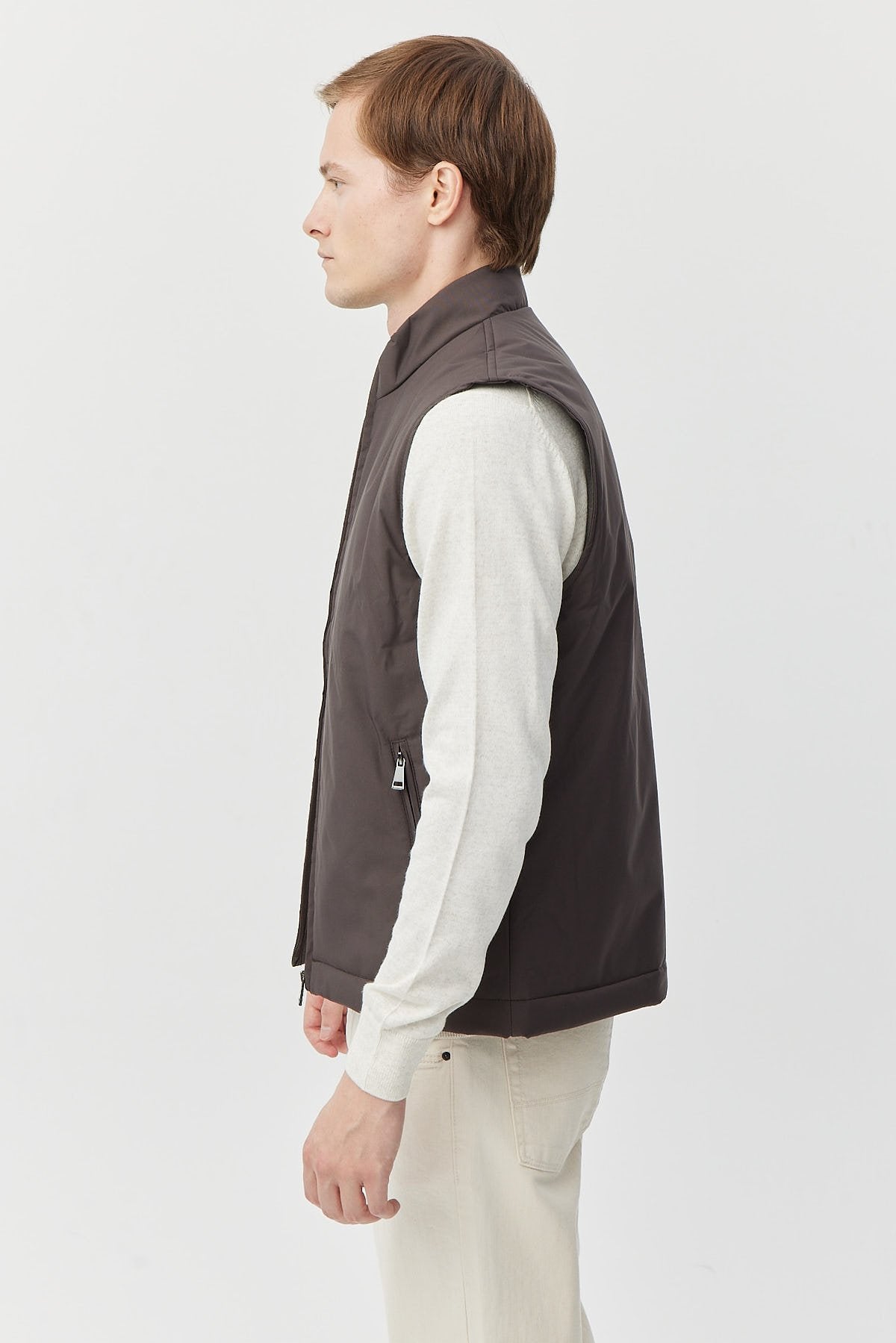 Erkek Fermuarlı Yelek