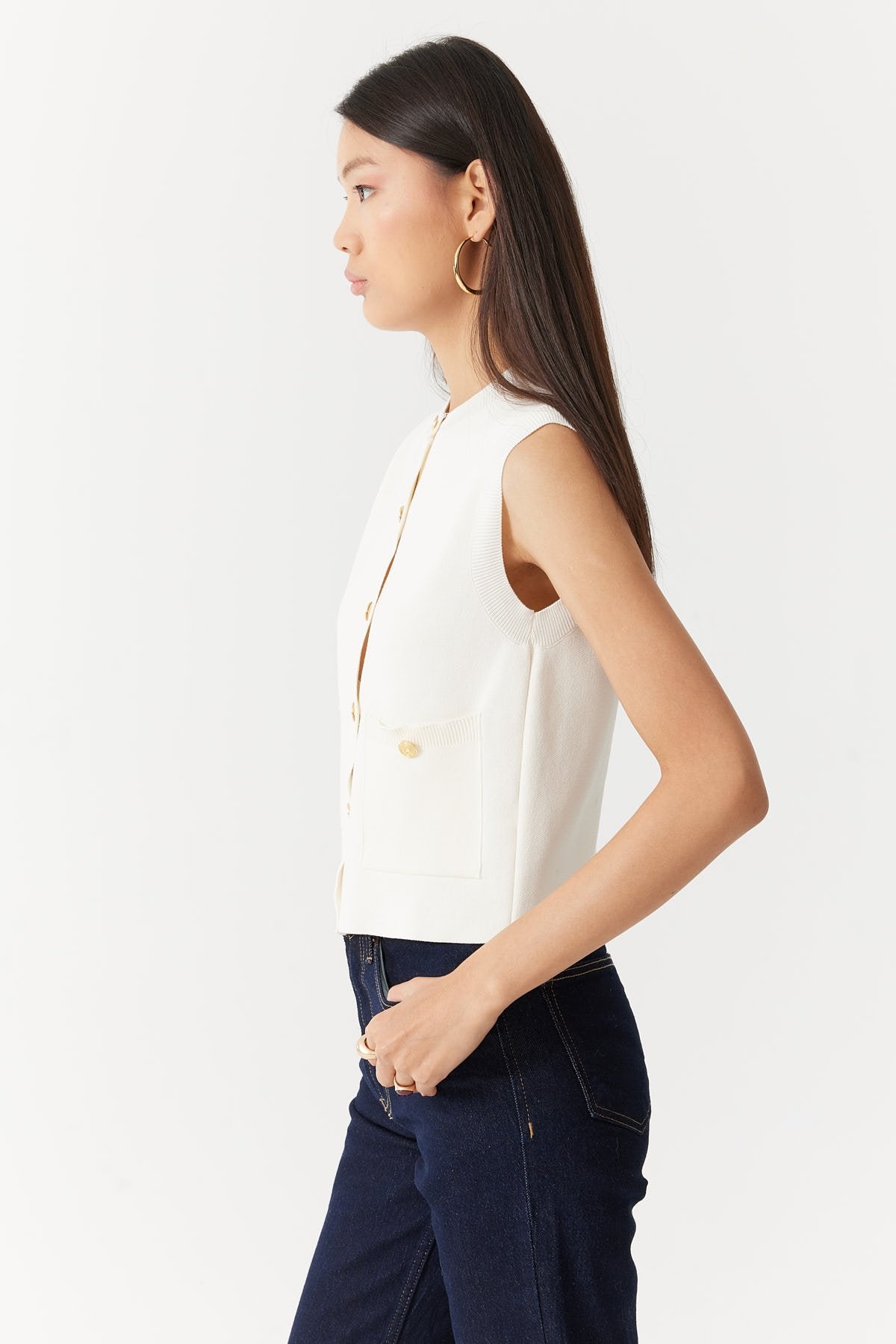 Women's Knitted Vest