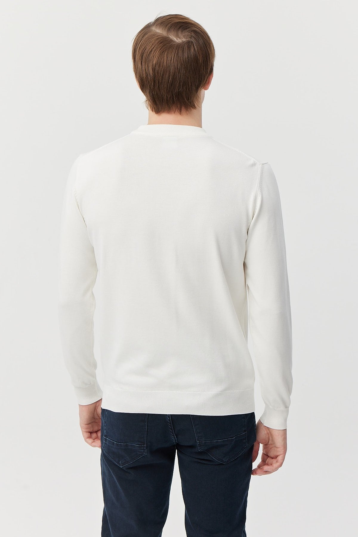 Men's Crew Neck Knitwear Sweater