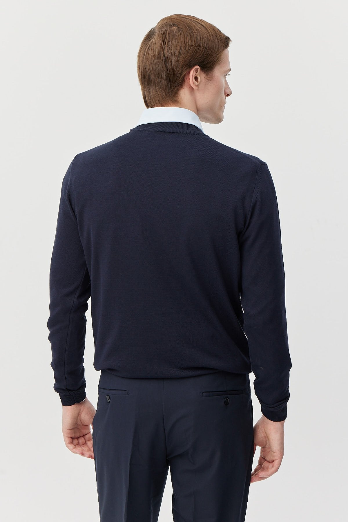 Men's Crew Neck Knitwear Sweater