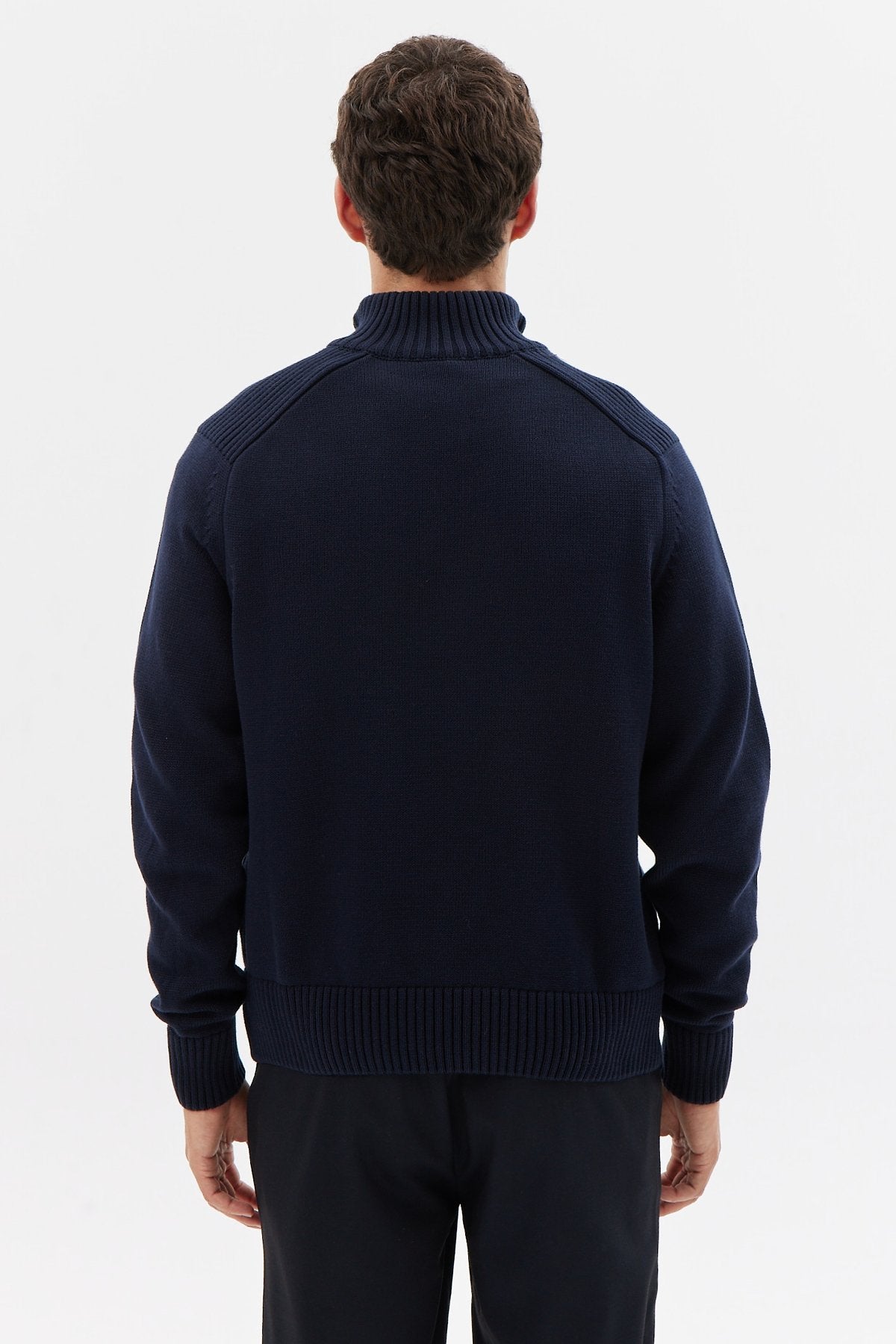 Men's Half Zipper Knitwear Sweater