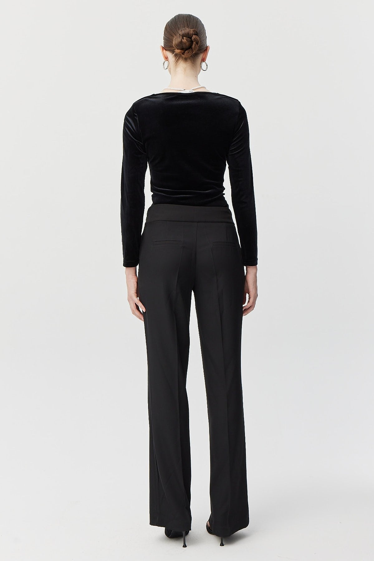 Women's Belted Loose Trousers