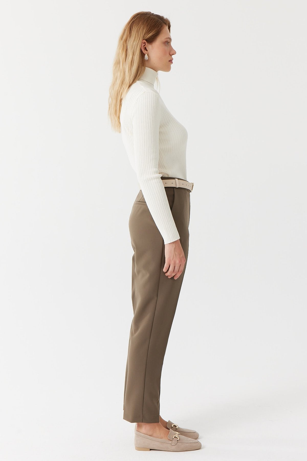 Women's Fabric Trousers