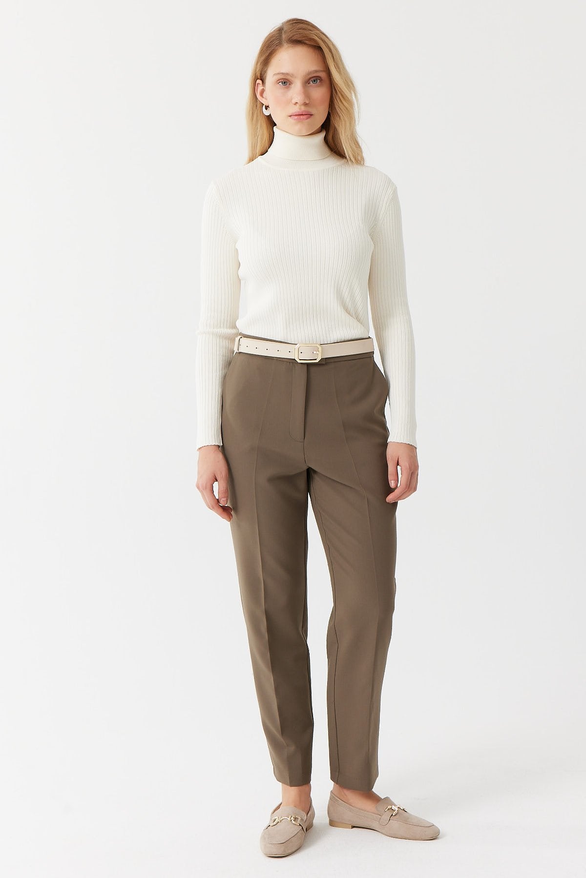 Women's Fabric Trousers