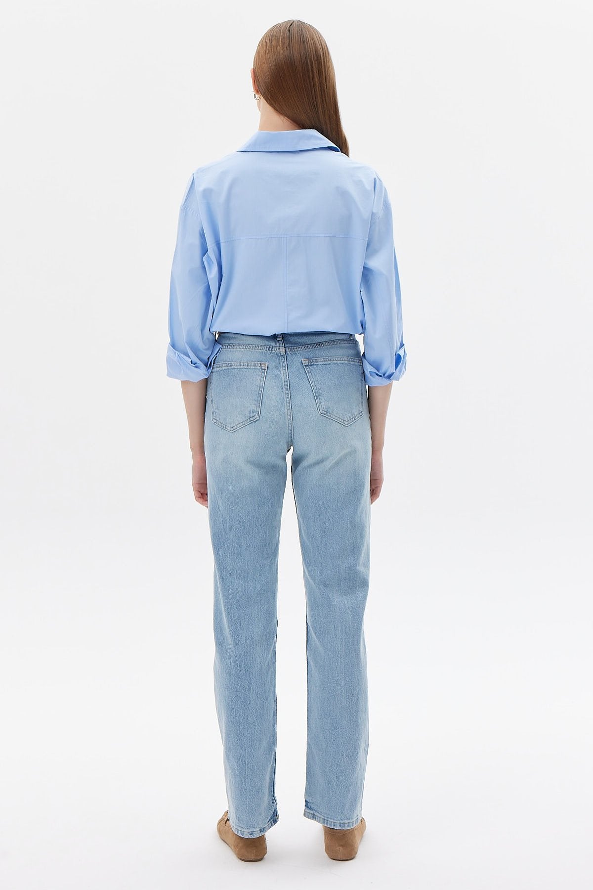 پانتۆڵی کەمەر بەرزی ئافرەتان