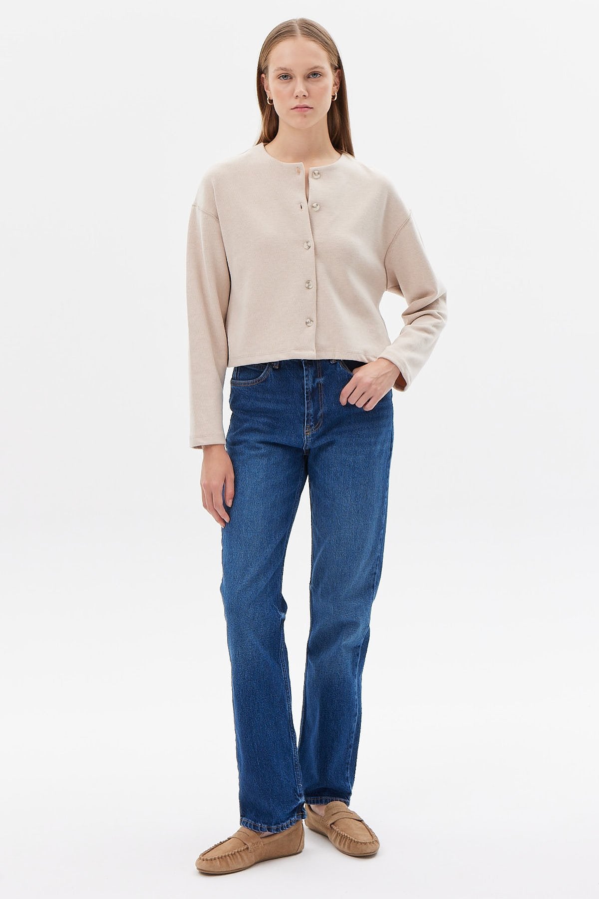 Kadın Yüksek Bel Pantolon