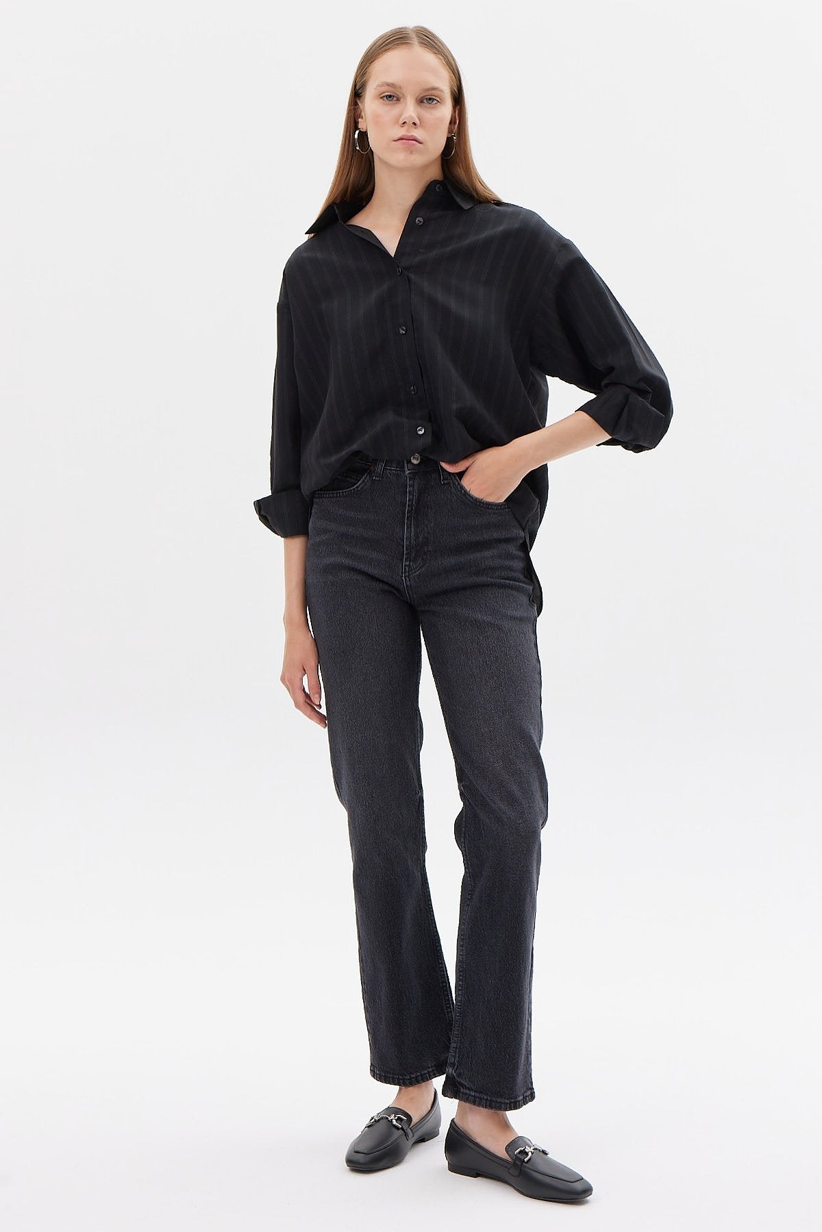 Kadın Yüksek Bel Pantolon