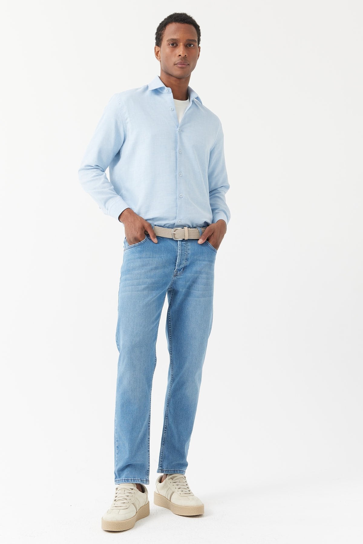 پانتۆڵی کابۆی سلیم فیت بۆ پیاوان