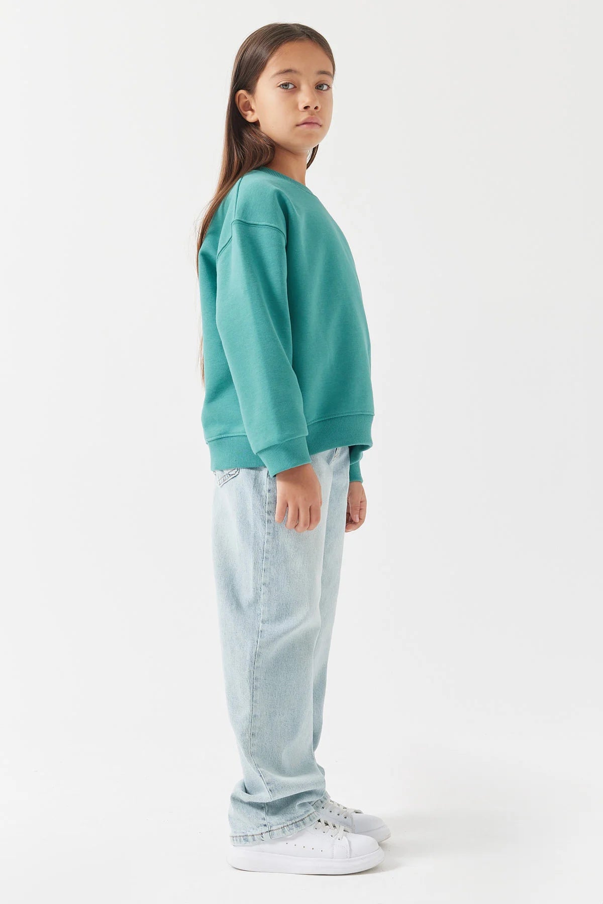 Kız Çocuk Straıght Kot Pantolon