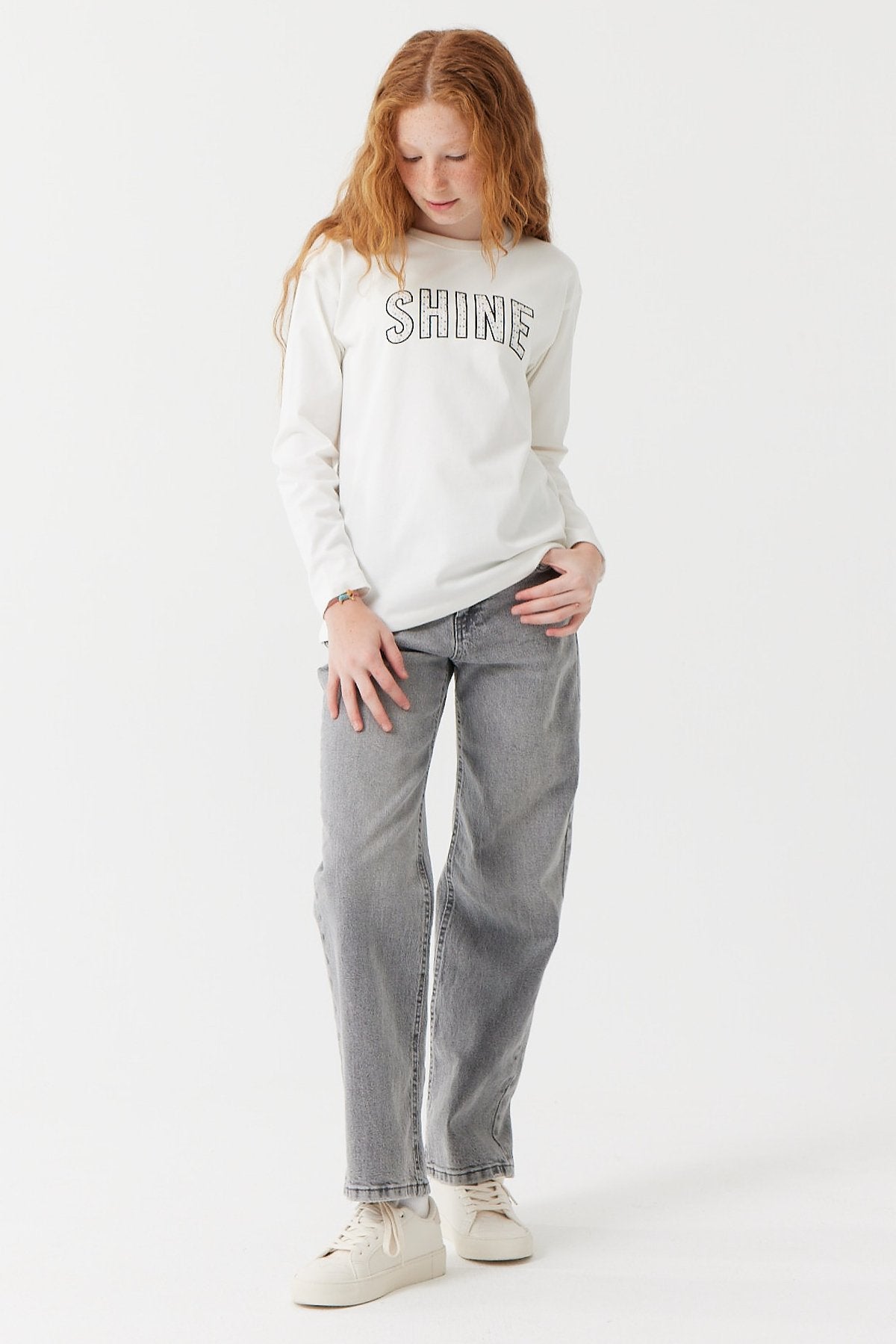 Kız Çocuk Straıght Kot Pantolon