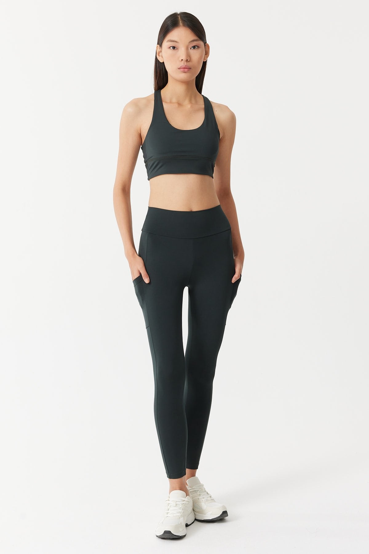 Kadın Cep Detaylı Tayt