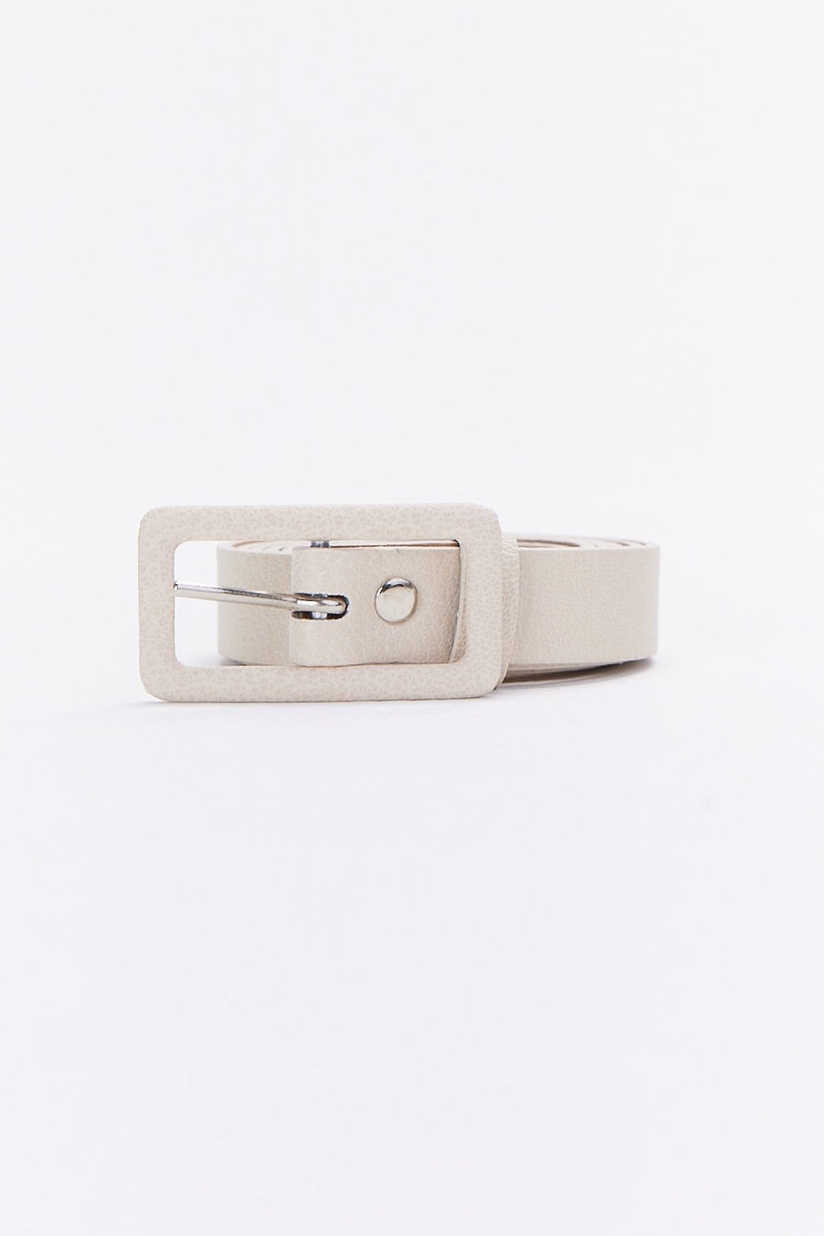 Paulmark Women's Rectangular Plated Tongue Buckle Fk1748