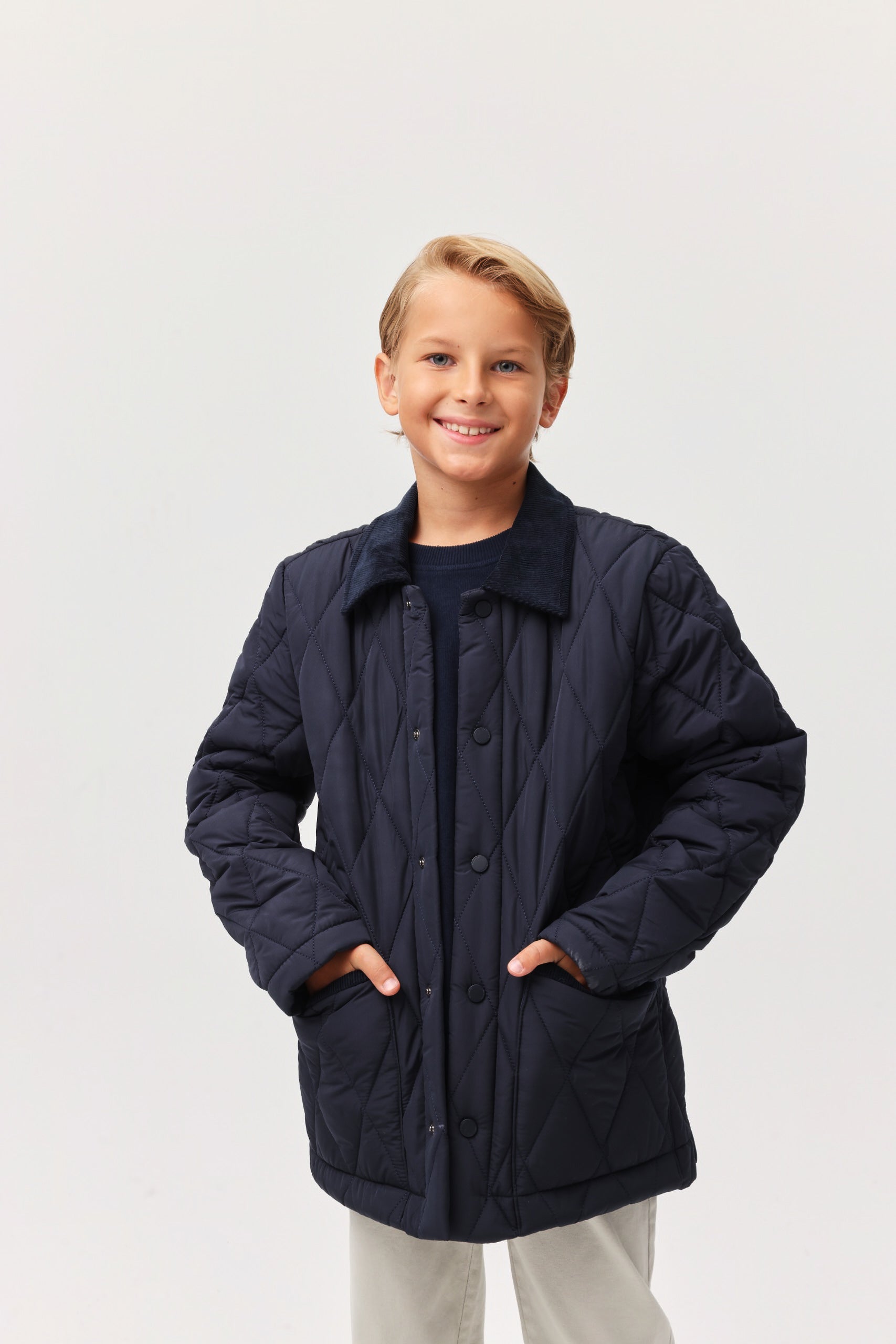 معطف مبطن للأولاد