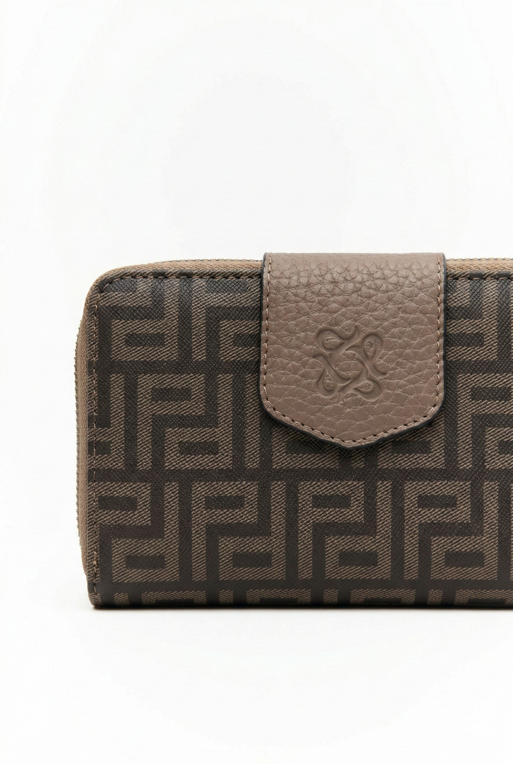 Women's Monogram Printed Wallet