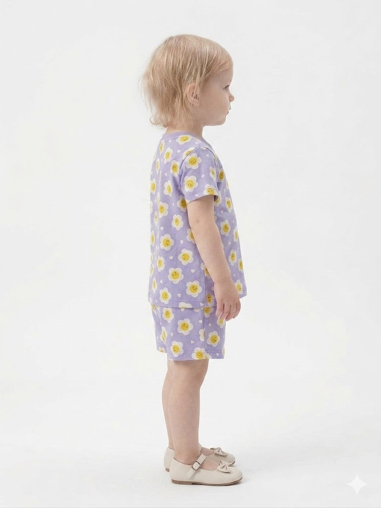 Girl's Shorts Pajama Set