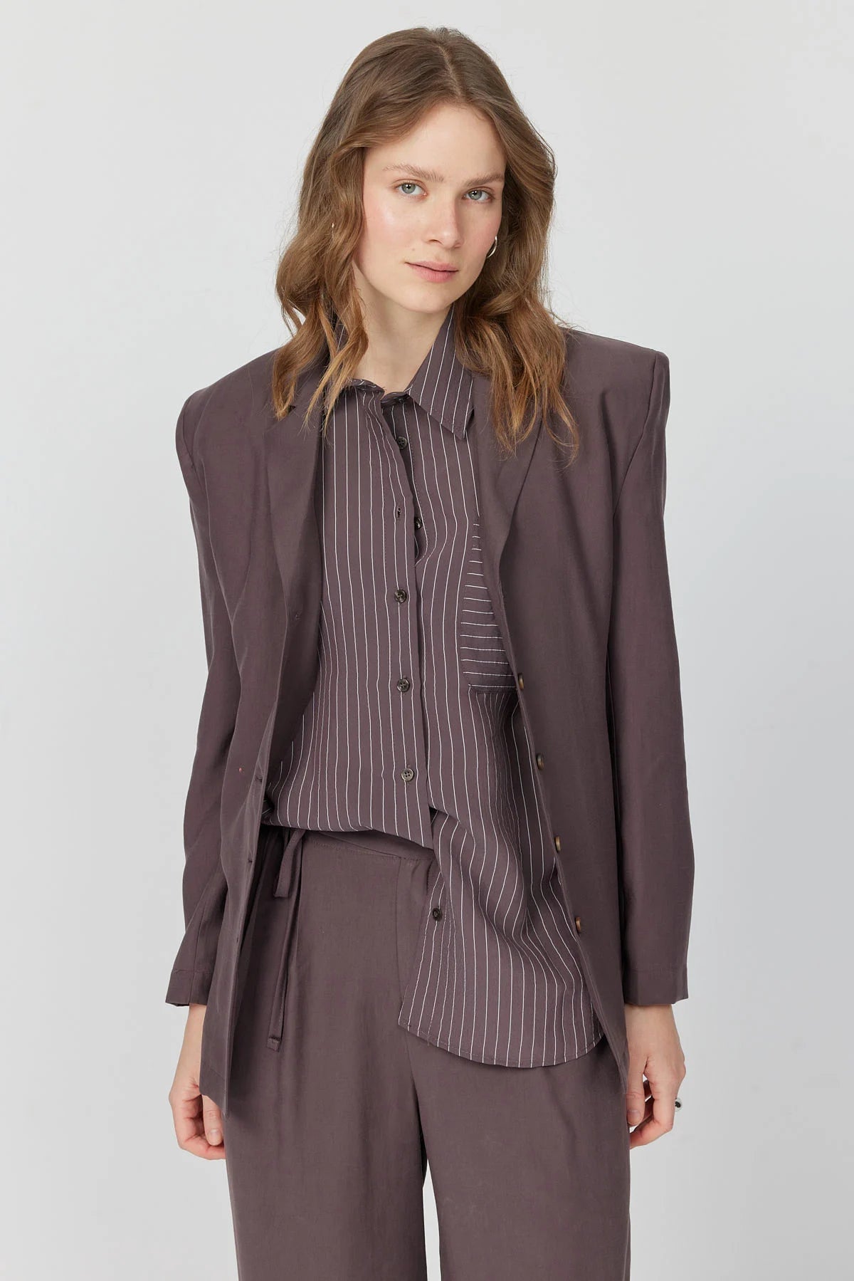 Women's Jacket with Tie Detail