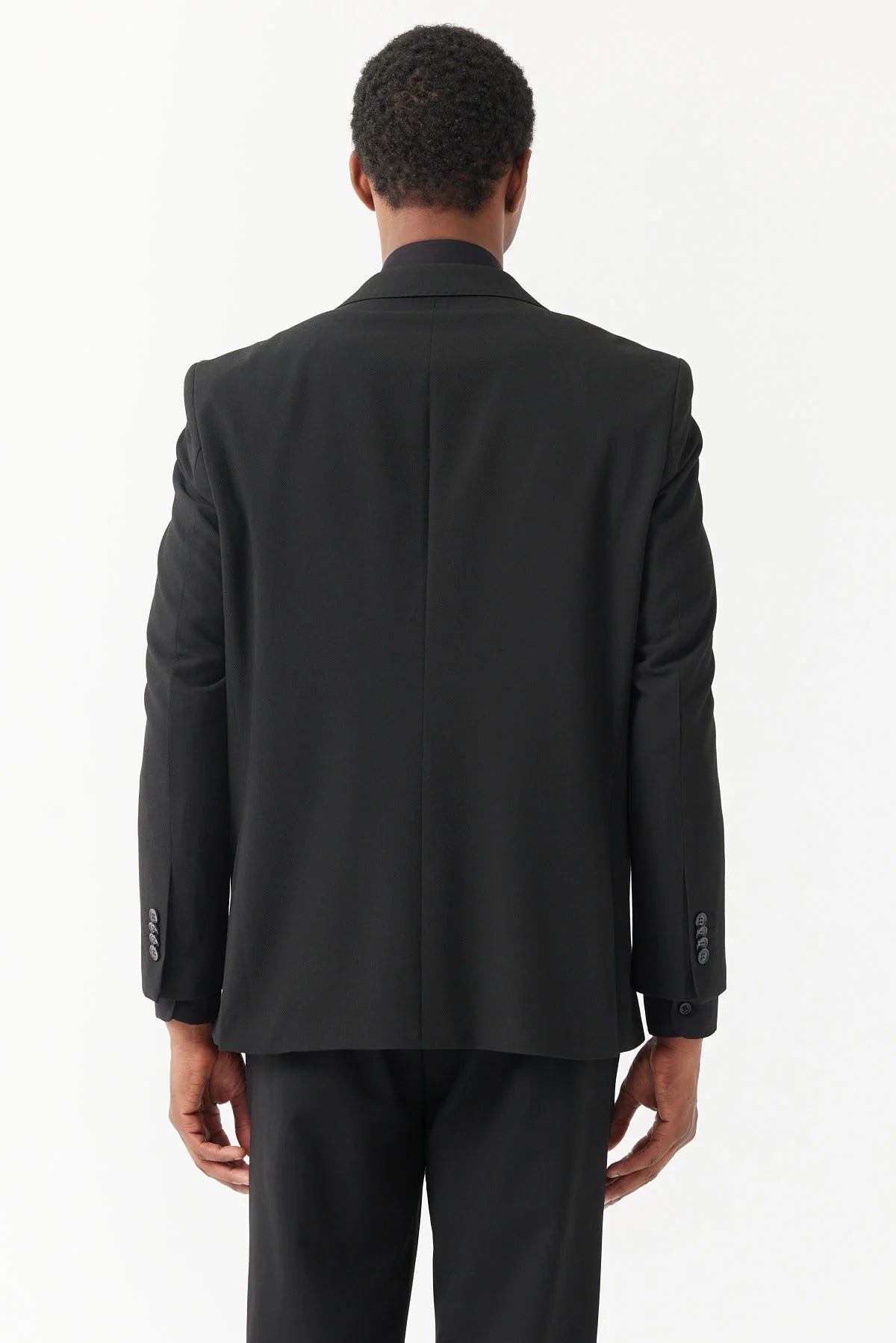 سترة رجالية ذات ياقة أحادية